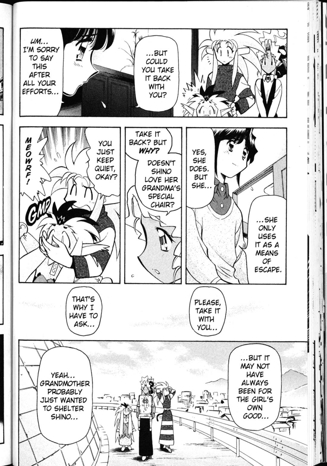 Shin Tenchi Muyo Chapter 4.7 page 13 - Vol.4 Chapter 7: Regret
