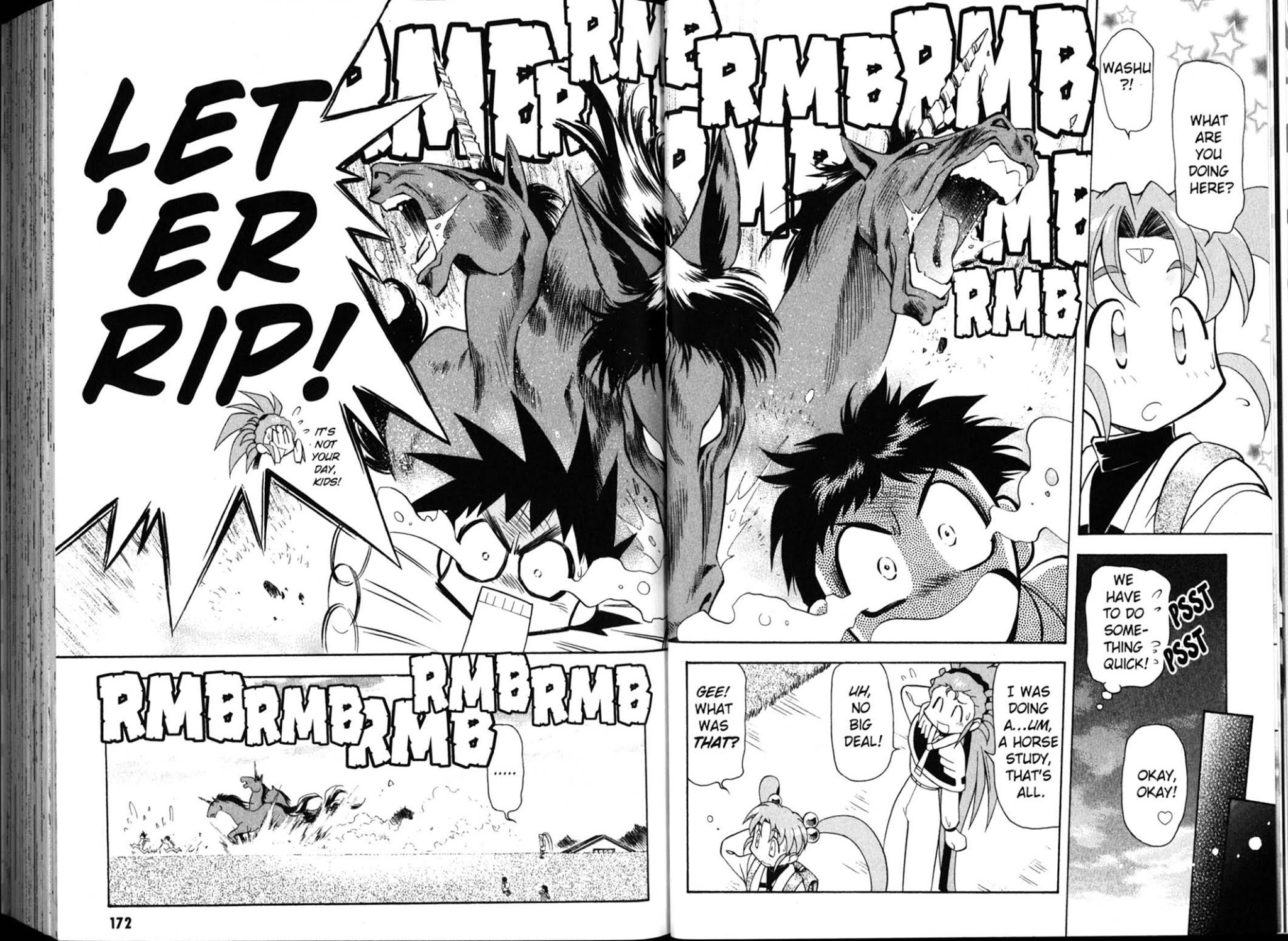 Shin Tenchi Muyo Chapter 4.8 page 14 - Vol.4 Chapter 8: Intercept