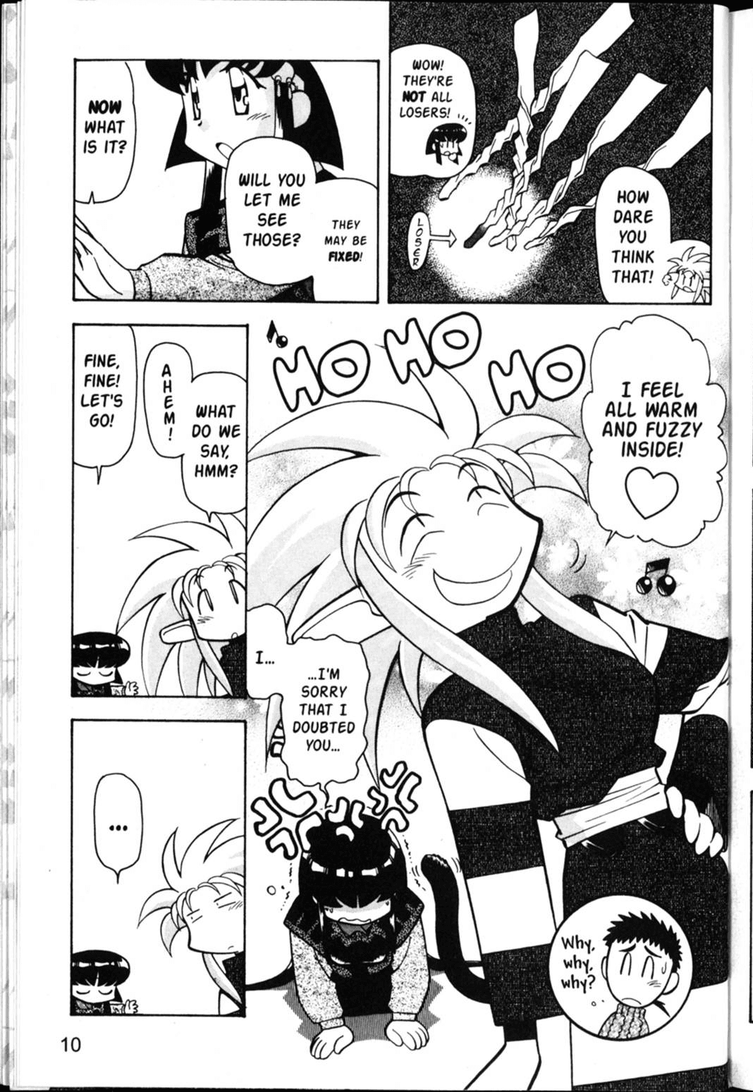Shin Tenchi Muyo Chapter 5.1 page 10 - Vol.5 Chapter 1: Out with the Demon