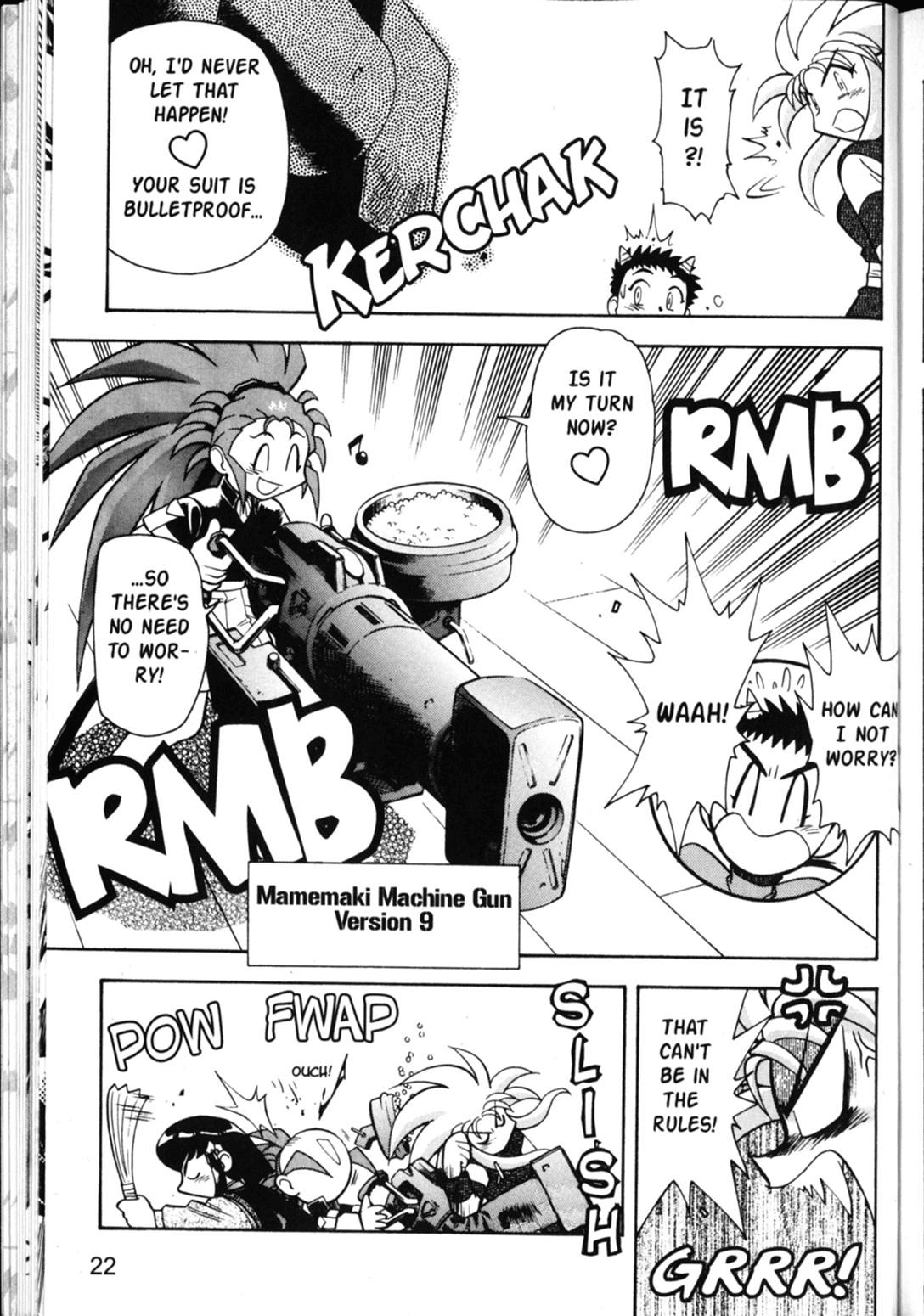 Shin Tenchi Muyo Chapter 5.1 page 22 - Vol.5 Chapter 1: Out with the Demon