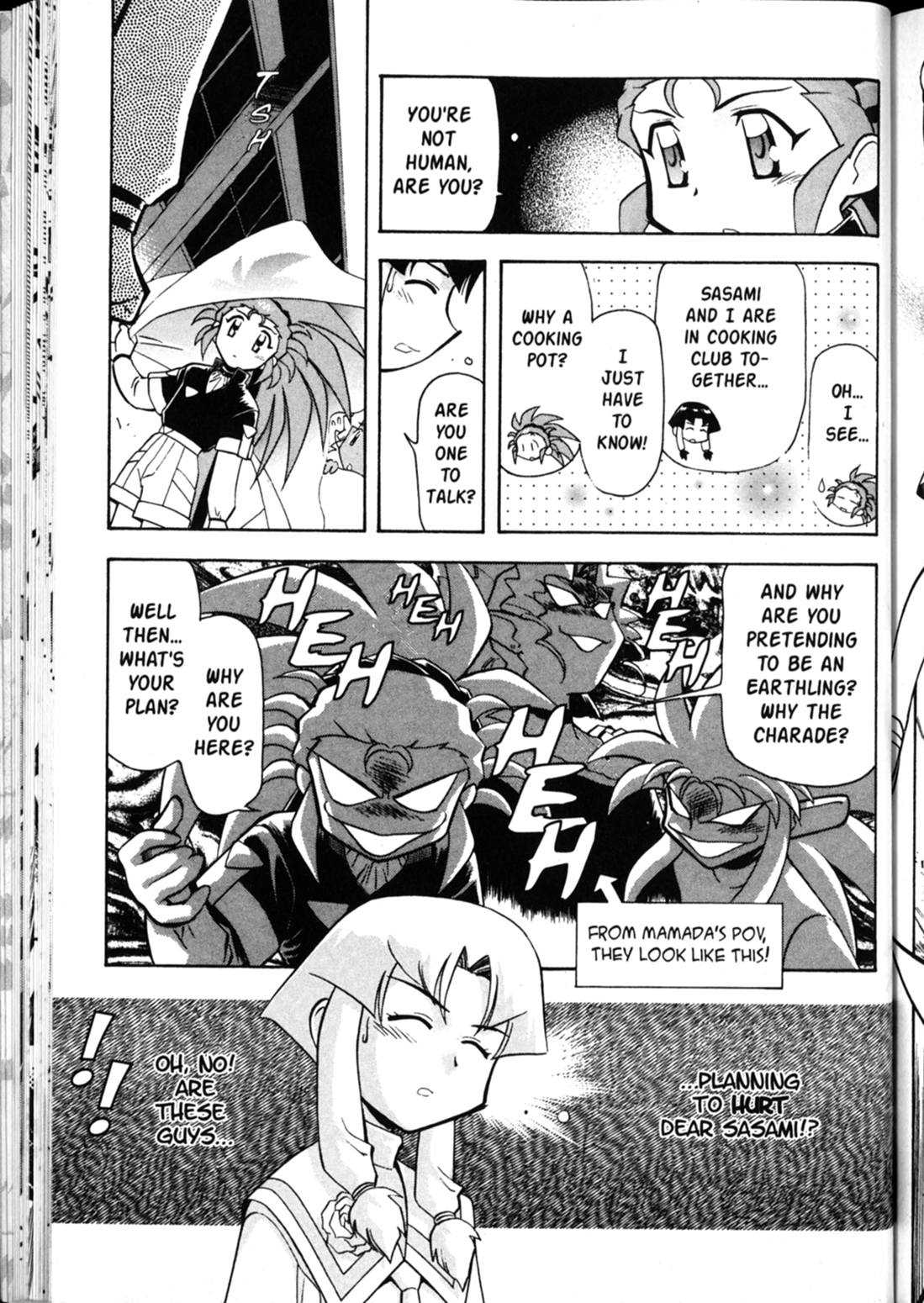 Shin Tenchi Muyo Chapter 5.2 page 11 - Vol.5 Chapter 2: School Daze
