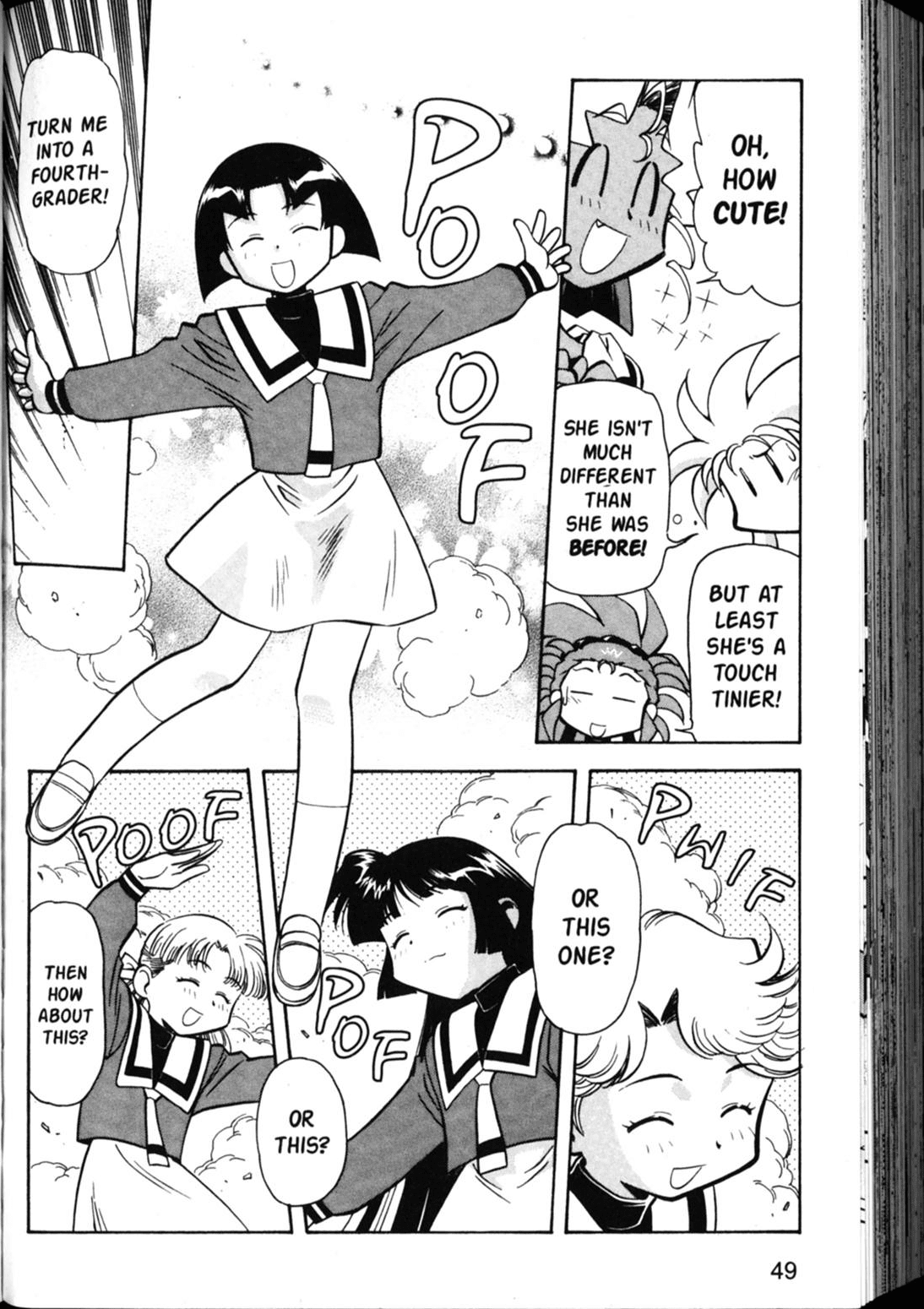 Shin Tenchi Muyo Chapter 5.2 page 23 - Vol.5 Chapter 2: School Daze