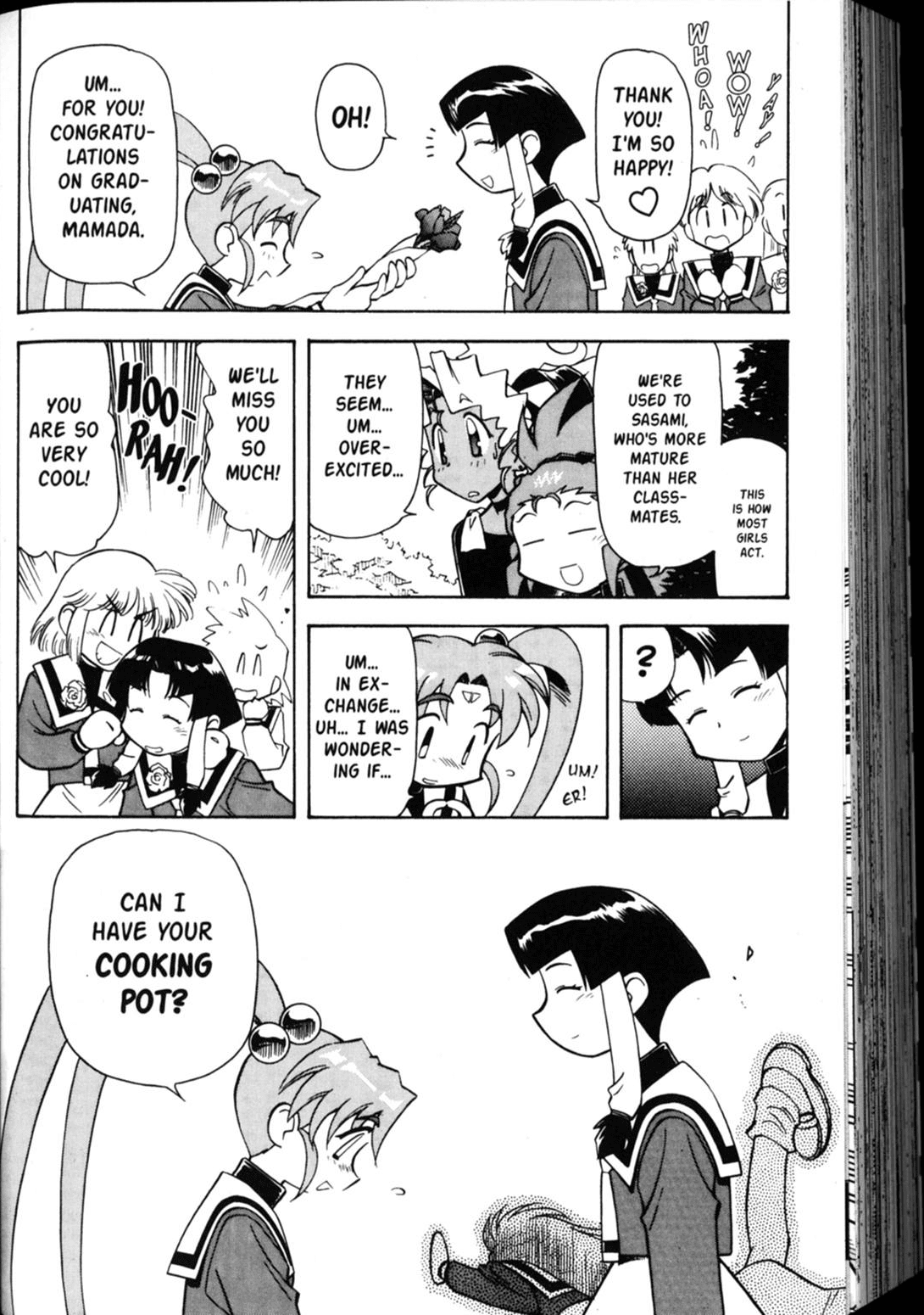 Shin Tenchi Muyo Chapter 5.2 page 8 - Vol.5 Chapter 2: School Daze