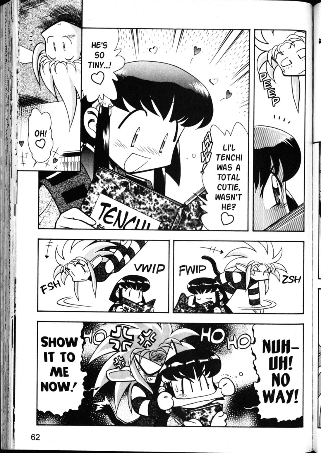 Shin Tenchi Muyo Chapter 5.3 page 10 - Vol.5 Chapter 3: Strange Days