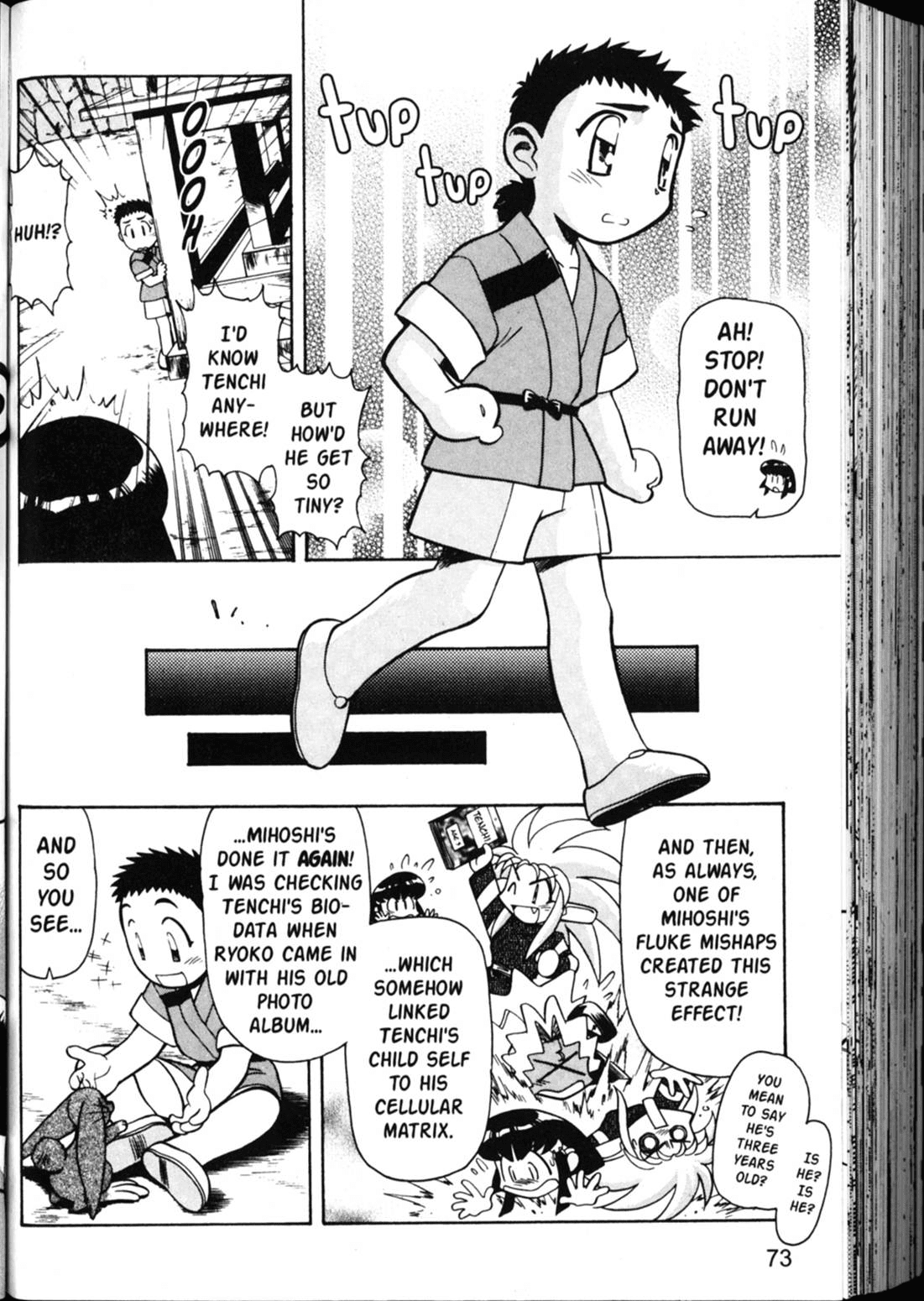Shin Tenchi Muyo Chapter 5.3 page 21 - Vol.5 Chapter 3: Strange Days