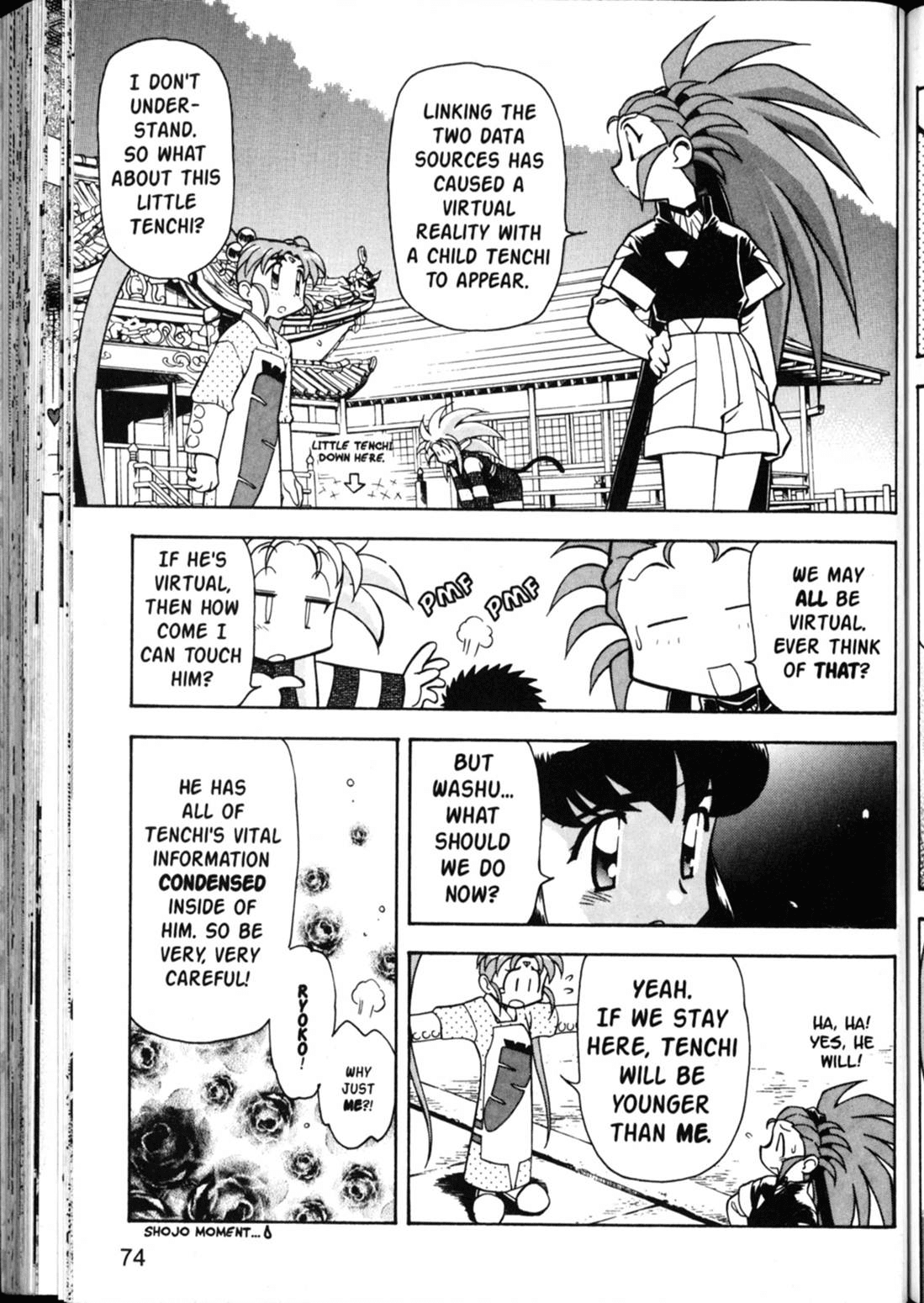 Shin Tenchi Muyo Chapter 5.3 page 22 - Vol.5 Chapter 3: Strange Days