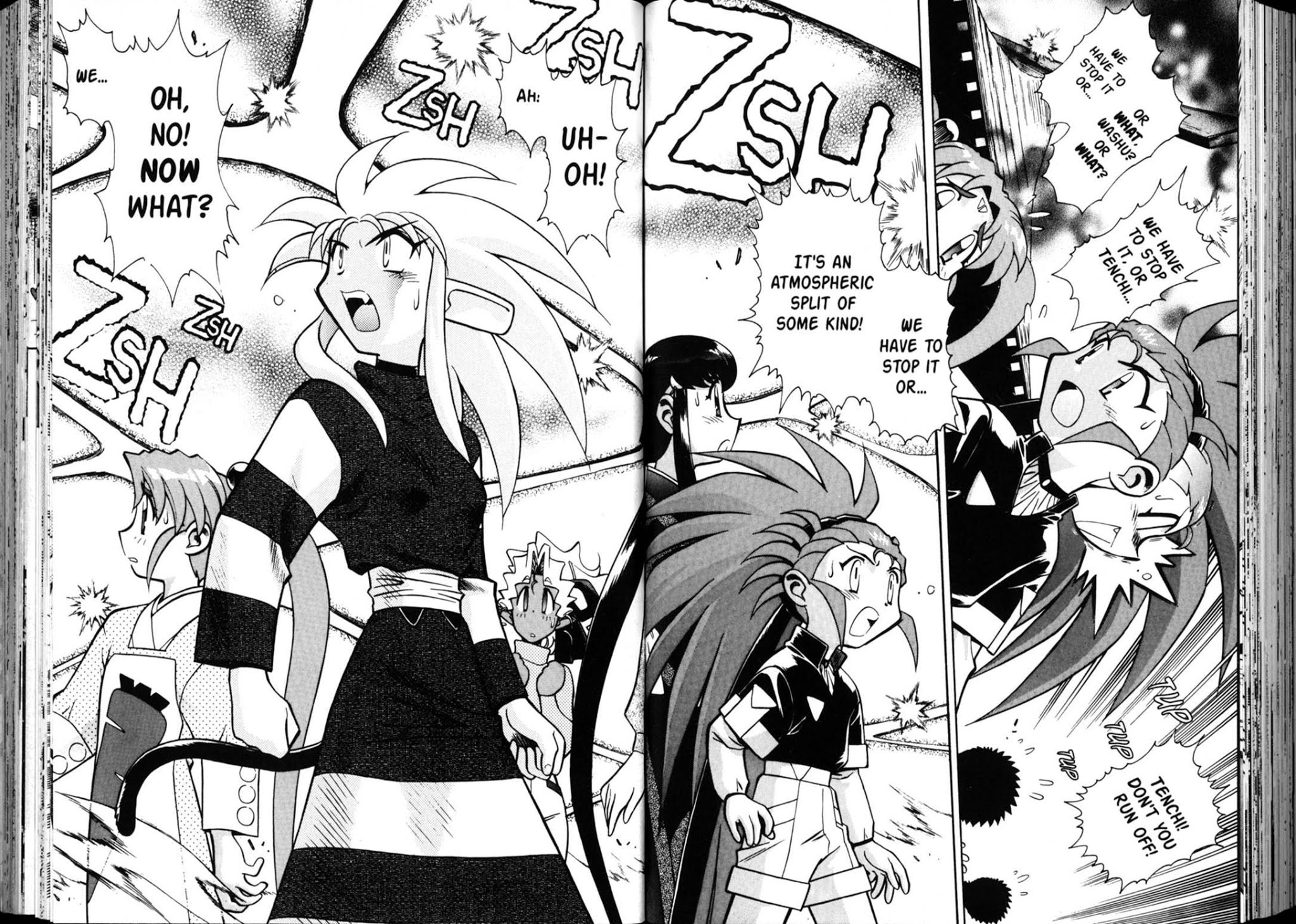 Shin Tenchi Muyo Chapter 5.3 page 33 - Vol.5 Chapter 3: Strange Days