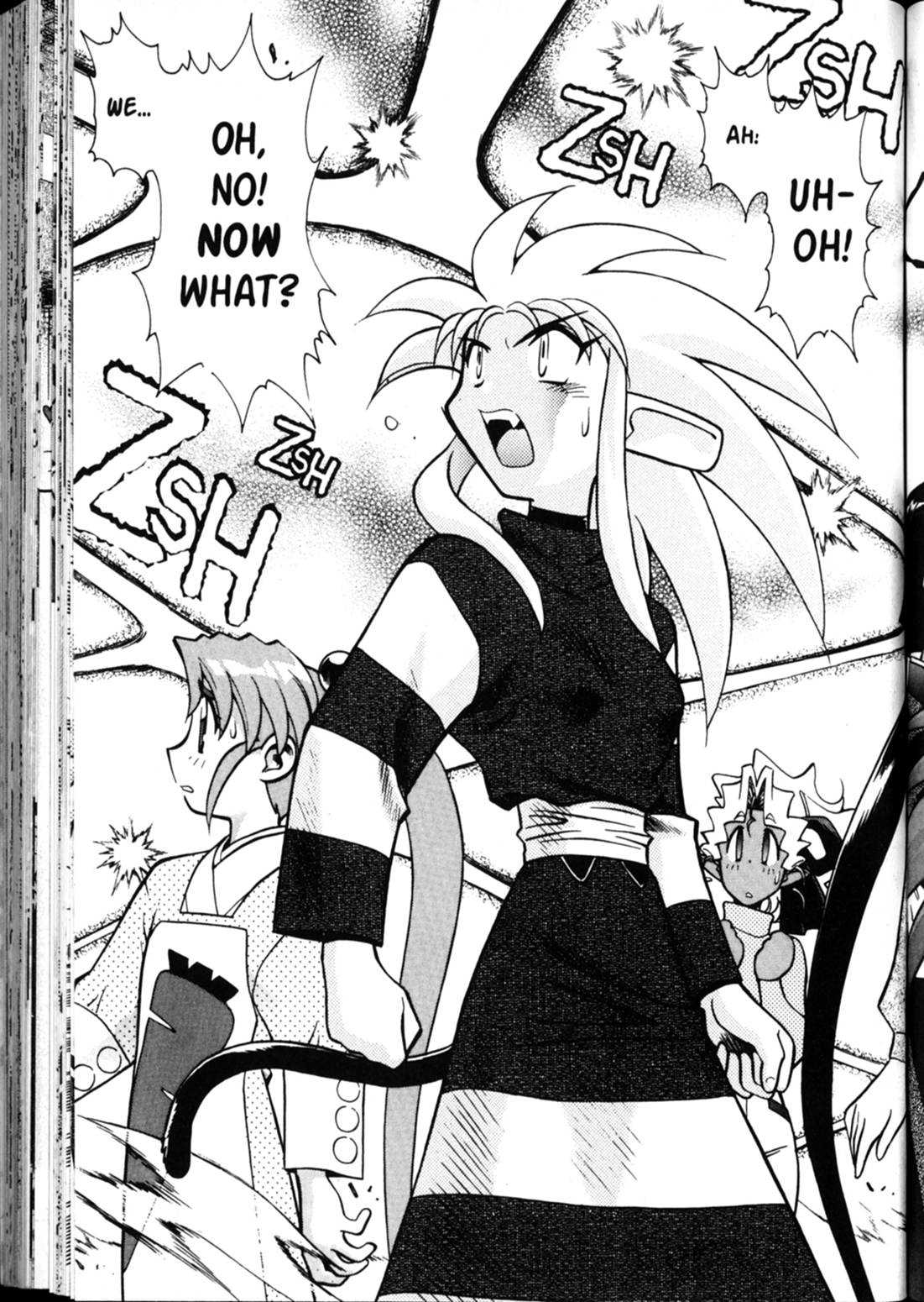 Shin Tenchi Muyo Chapter 5.3 page 34 - Vol.5 Chapter 3: Strange Days