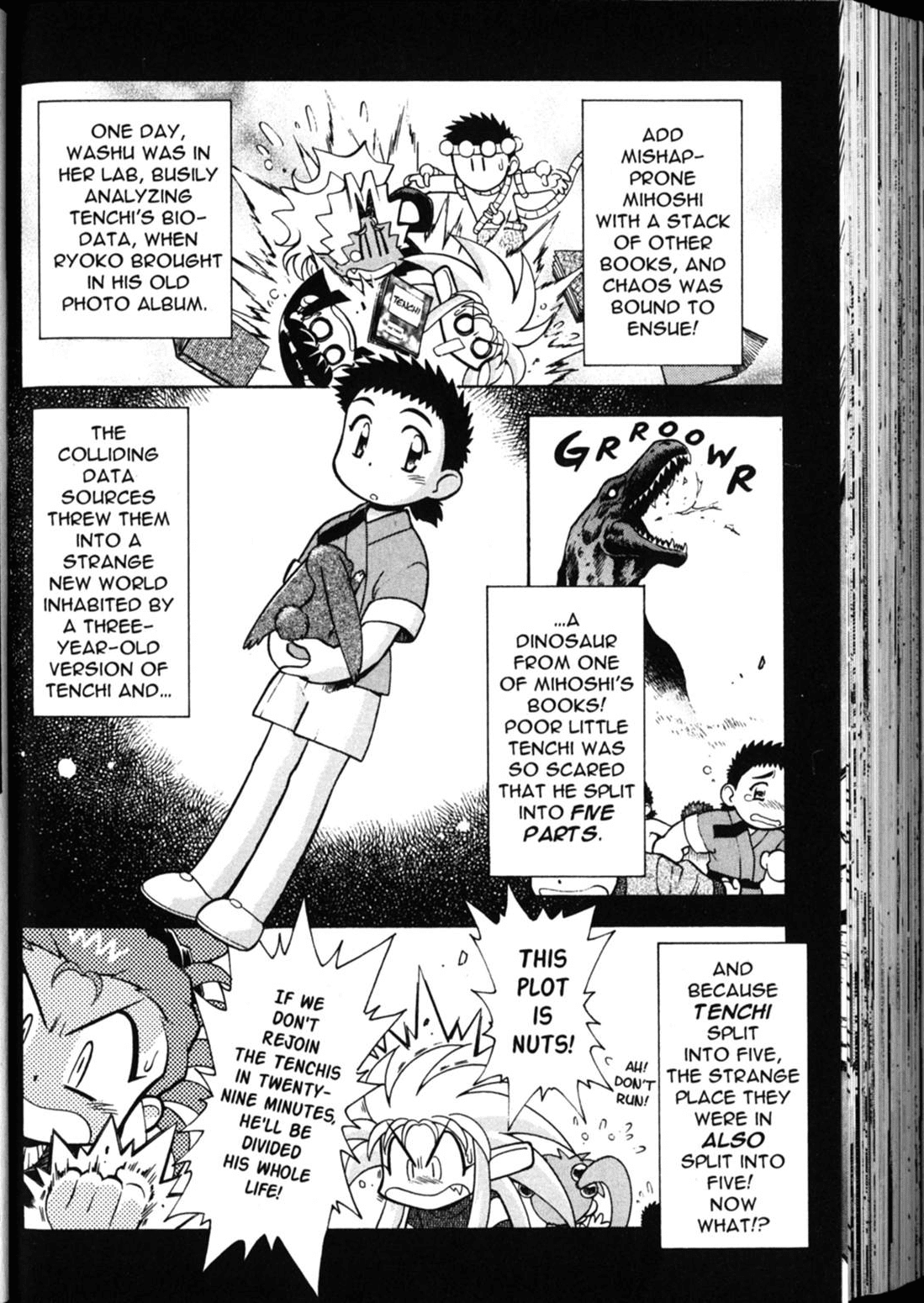 Shin Tenchi Muyo Chapter 5.3 page 37 - Vol.5 Chapter 3: Strange Days