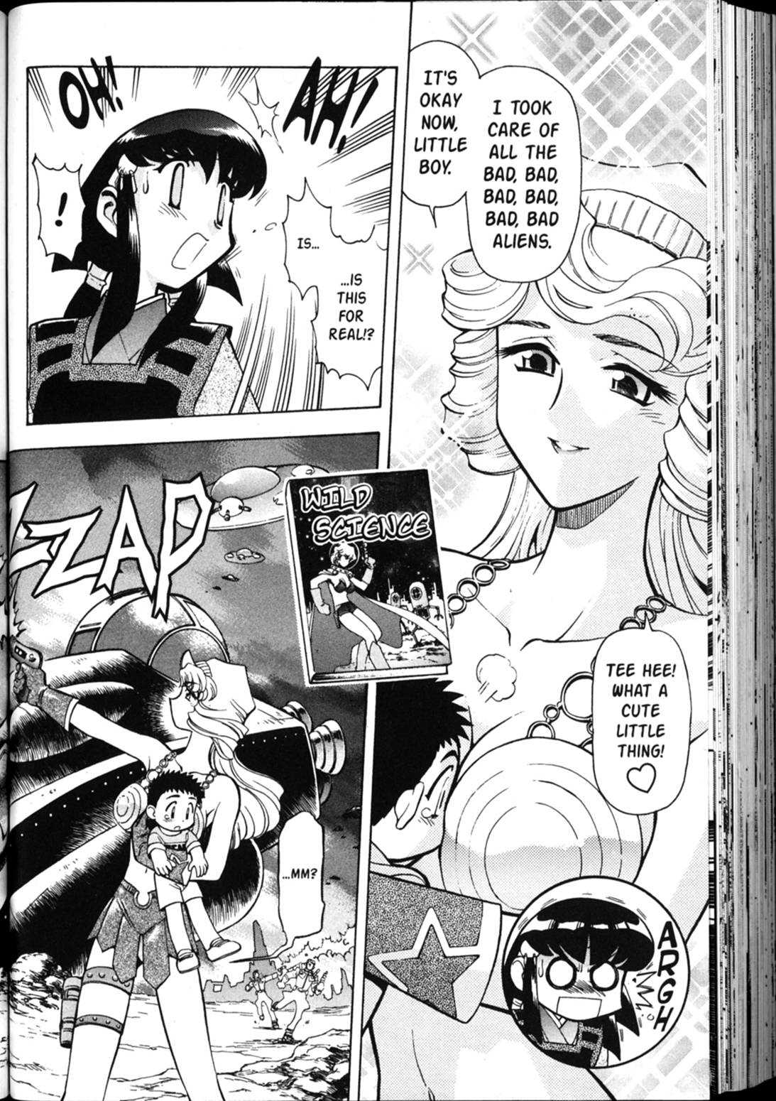 Shin Tenchi Muyo Chapter 5.4 page 10 - Vol.5 Chapter 4: Five Alive!