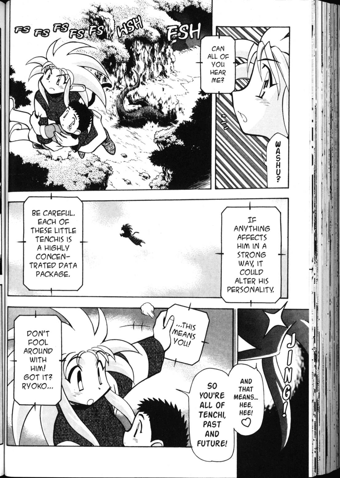 Shin Tenchi Muyo Chapter 5.4 page 14 - Vol.5 Chapter 4: Five Alive!