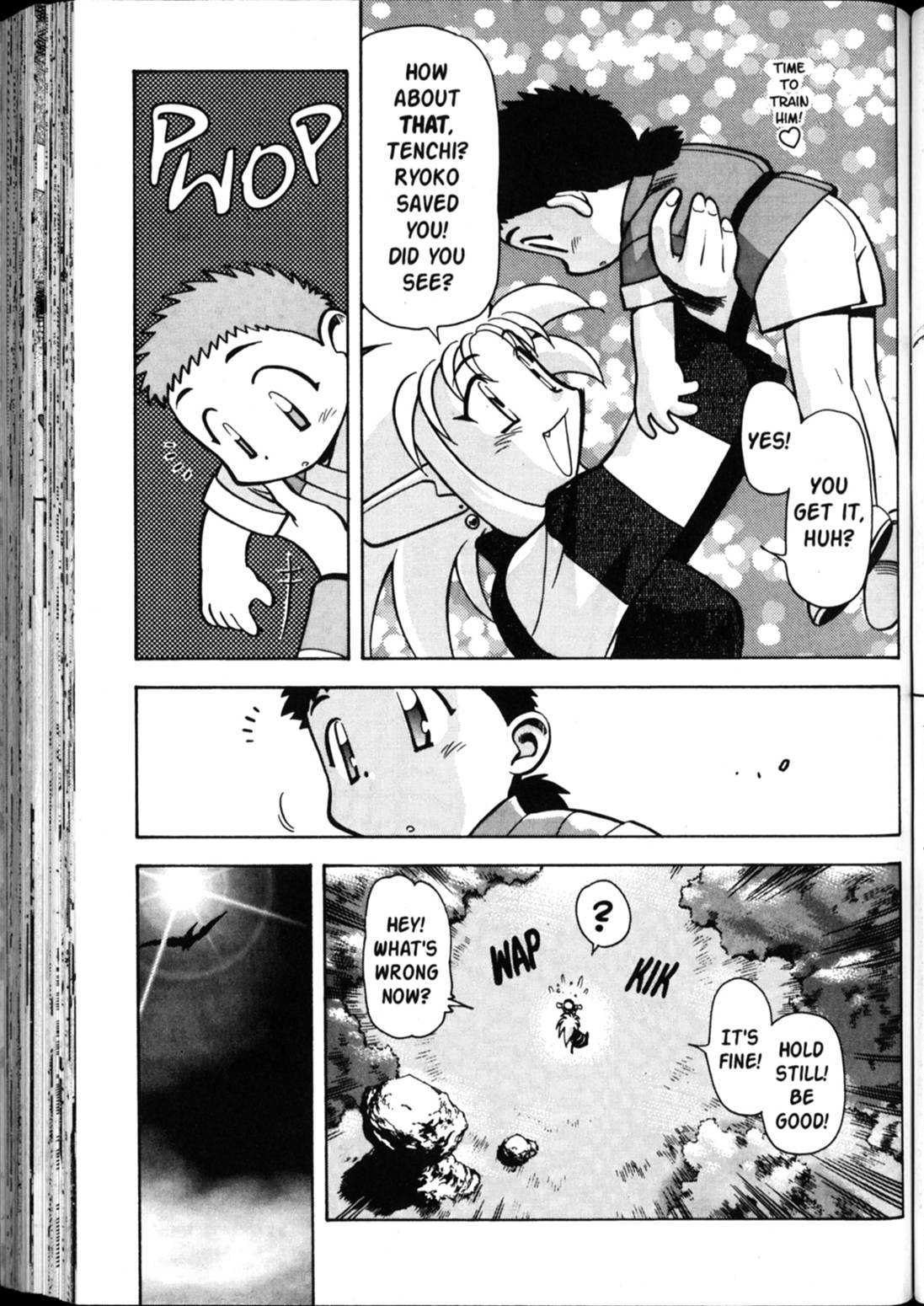 Shin Tenchi Muyo Chapter 5.4 page 15 - Vol.5 Chapter 4: Five Alive!