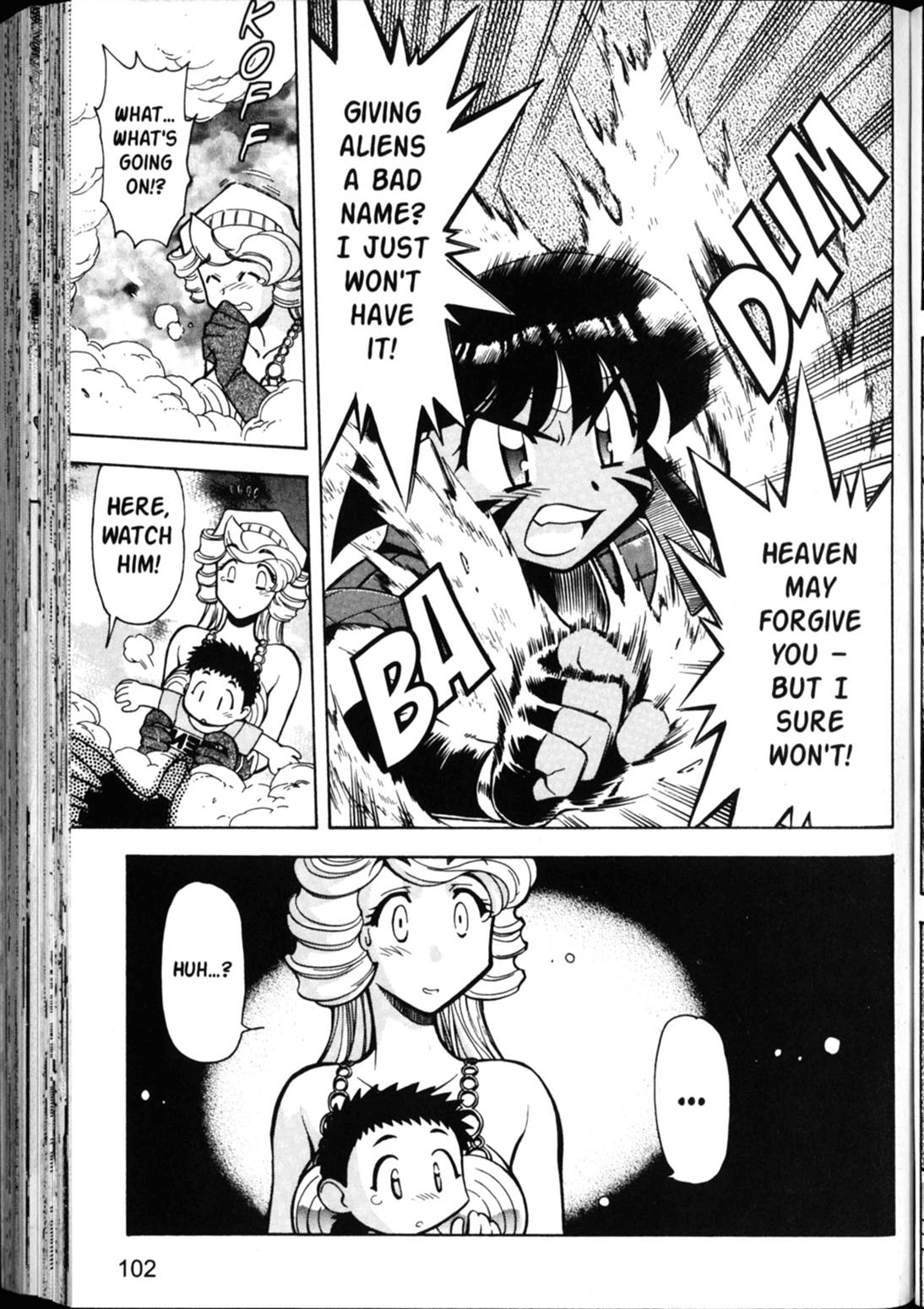 Shin Tenchi Muyo Chapter 5.4 page 19 - Vol.5 Chapter 4: Five Alive!