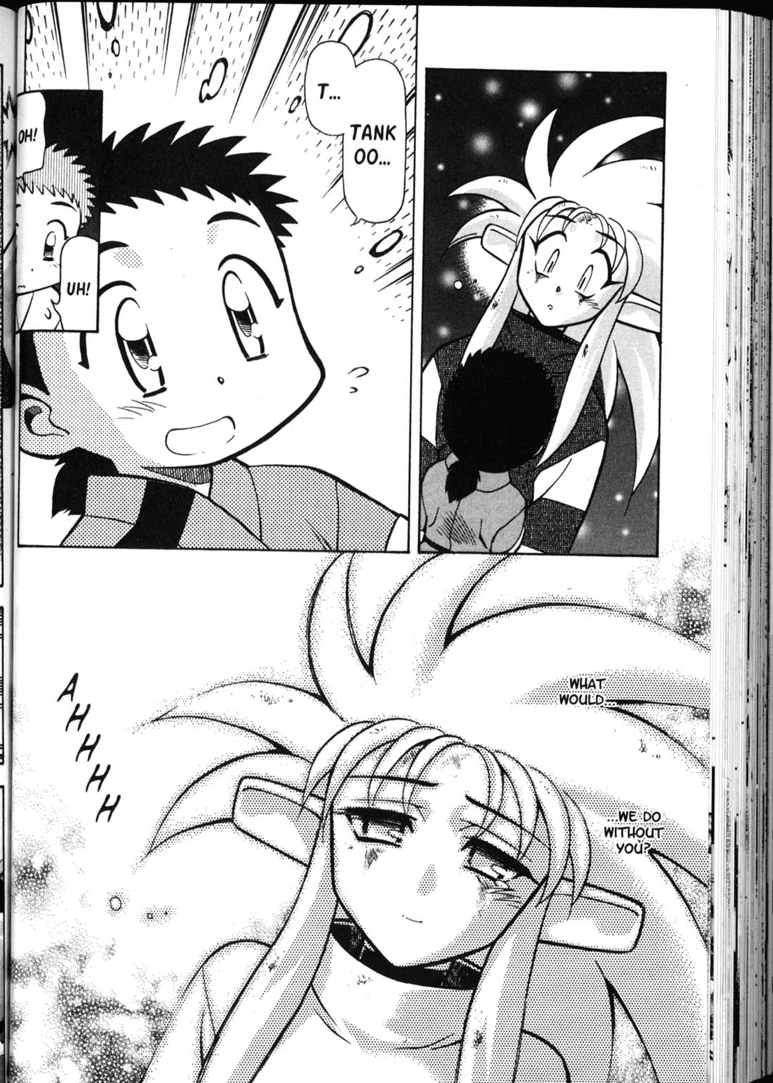 Shin Tenchi Muyo Chapter 5.4 page 28 - Vol.5 Chapter 4: Five Alive!