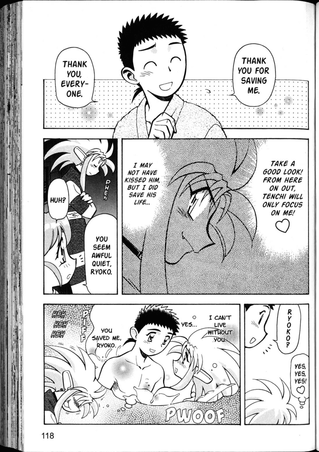 Shin Tenchi Muyo Chapter 5.4 page 36 - Vol.5 Chapter 4: Five Alive!