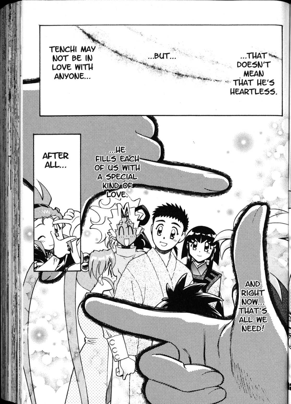 Shin Tenchi Muyo Chapter 5.4 page 38 - Vol.5 Chapter 4: Five Alive!