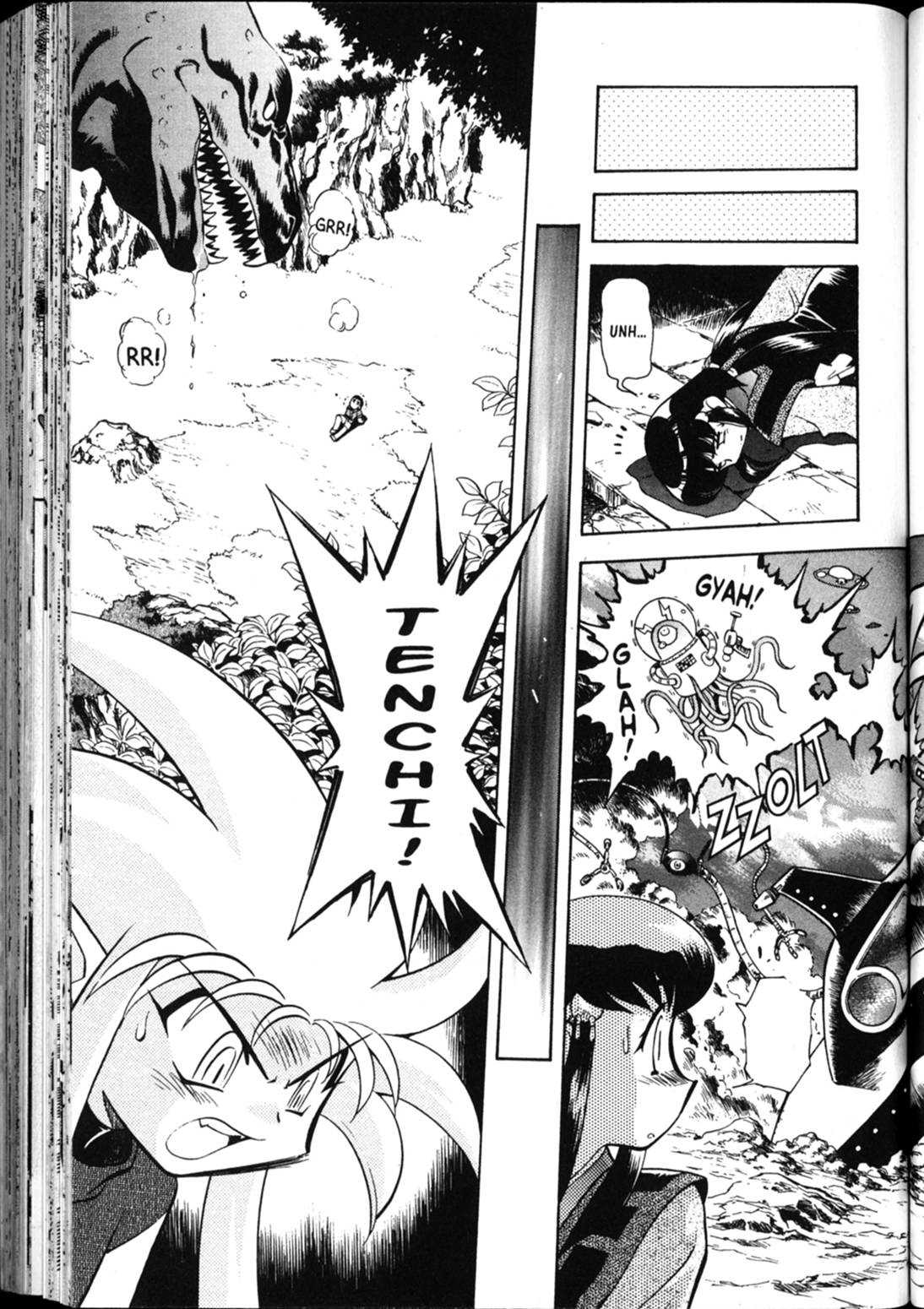 Shin Tenchi Muyo Chapter 5.4 page 9 - Vol.5 Chapter 4: Five Alive!