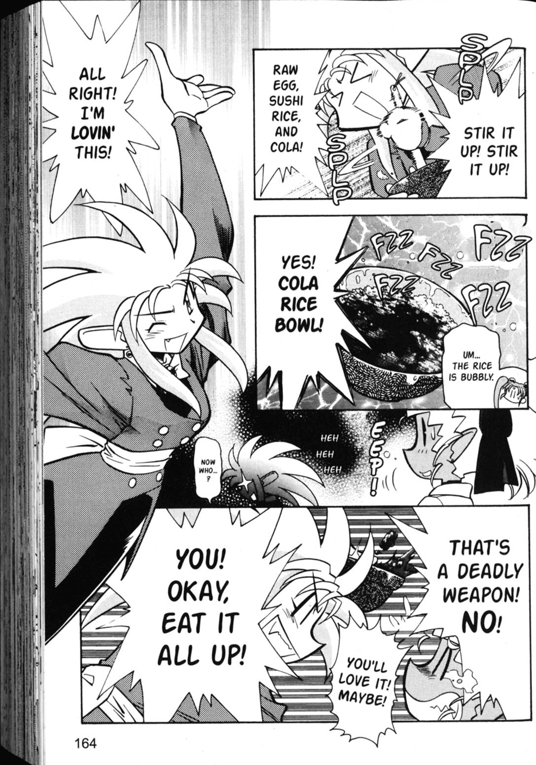 Shin Tenchi Muyo Chapter 5.6 page 12 - Vol.5 Chapter 6: Sushi Revolution