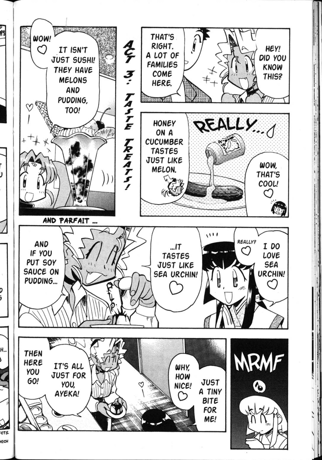 Shin Tenchi Muyo Chapter 5.6 page 7 - Vol.5 Chapter 6: Sushi Revolution