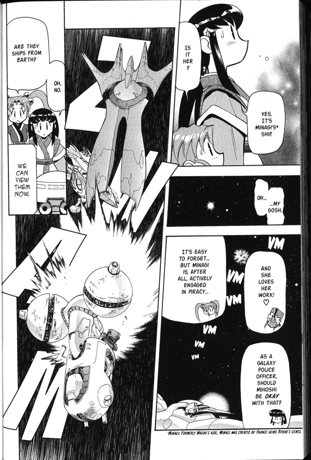 Shin Tenchi Muyo Chapter 6.1 page 10 - Vol.6 Chapter 1: Longing