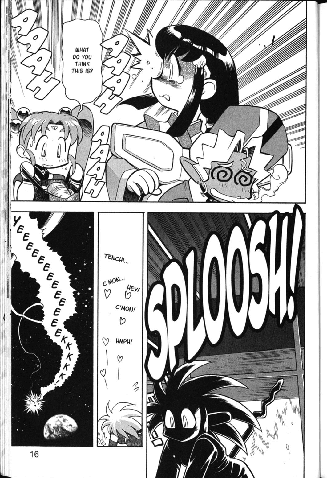 Shin Tenchi Muyo Chapter 6.1 page 18 - Vol.6 Chapter 1: Longing