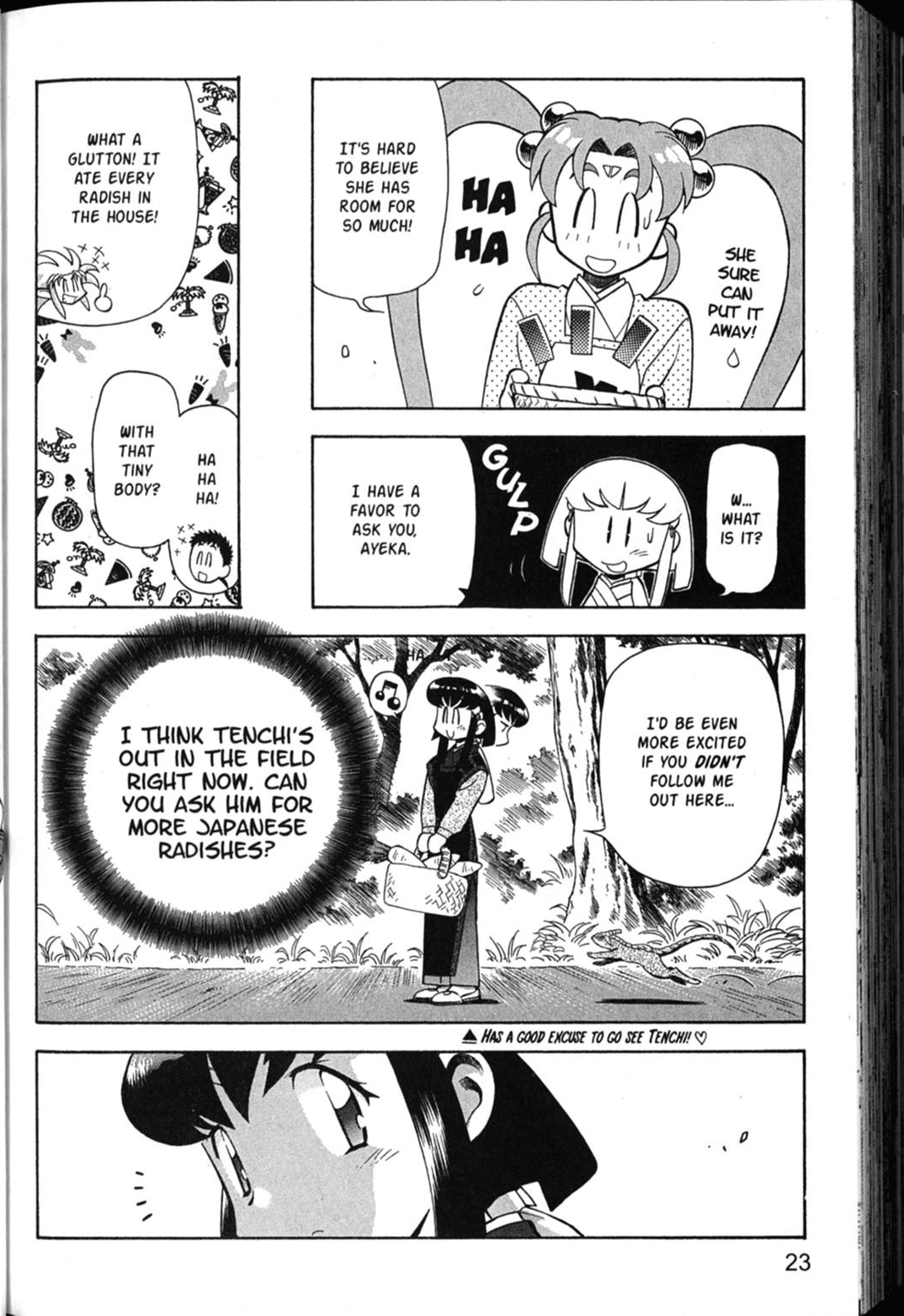 Shin Tenchi Muyo Chapter 6.1 page 25 - Vol.6 Chapter 1: Longing