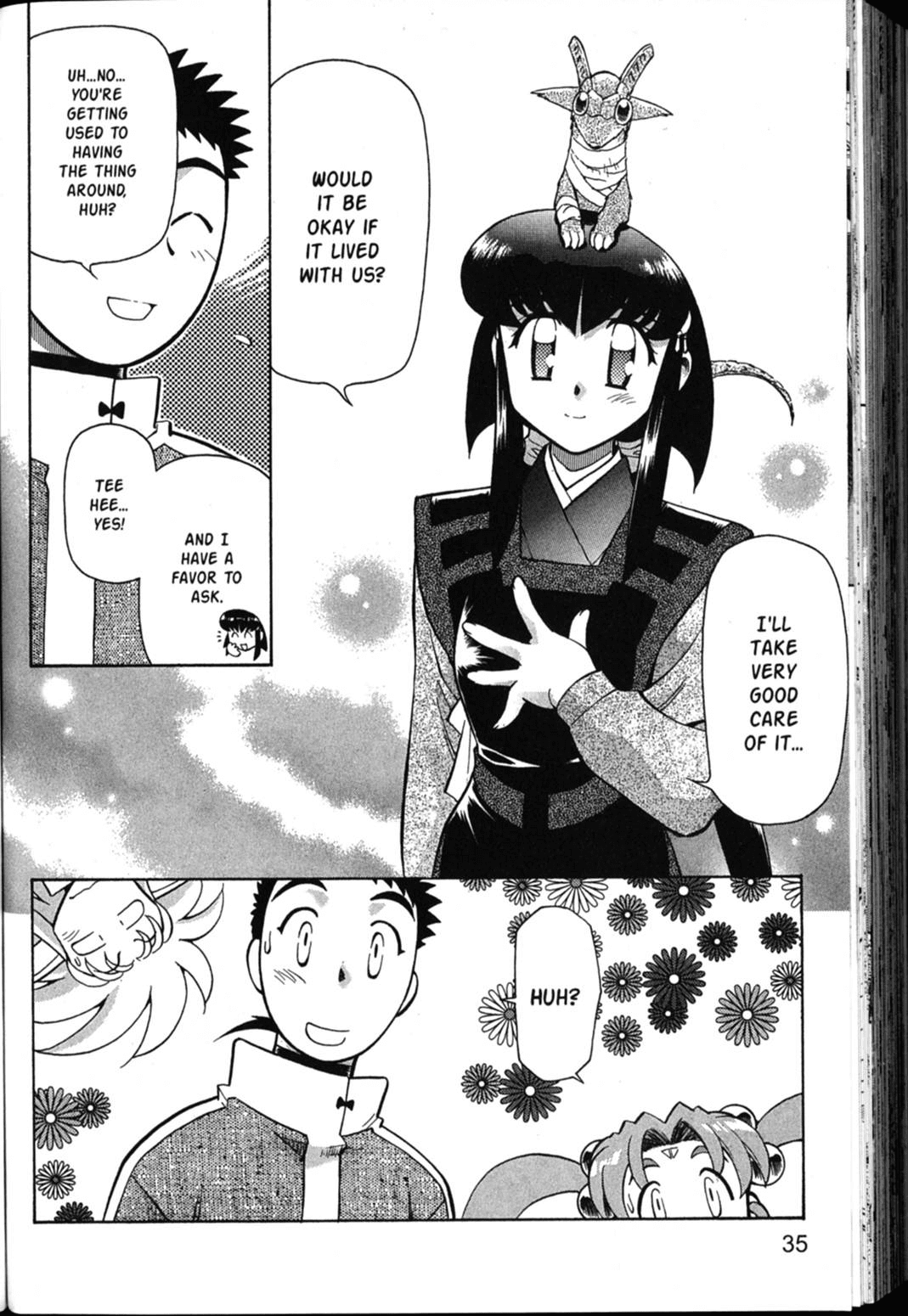 Shin Tenchi Muyo Chapter 6.1 page 38 - Vol.6 Chapter 1: Longing