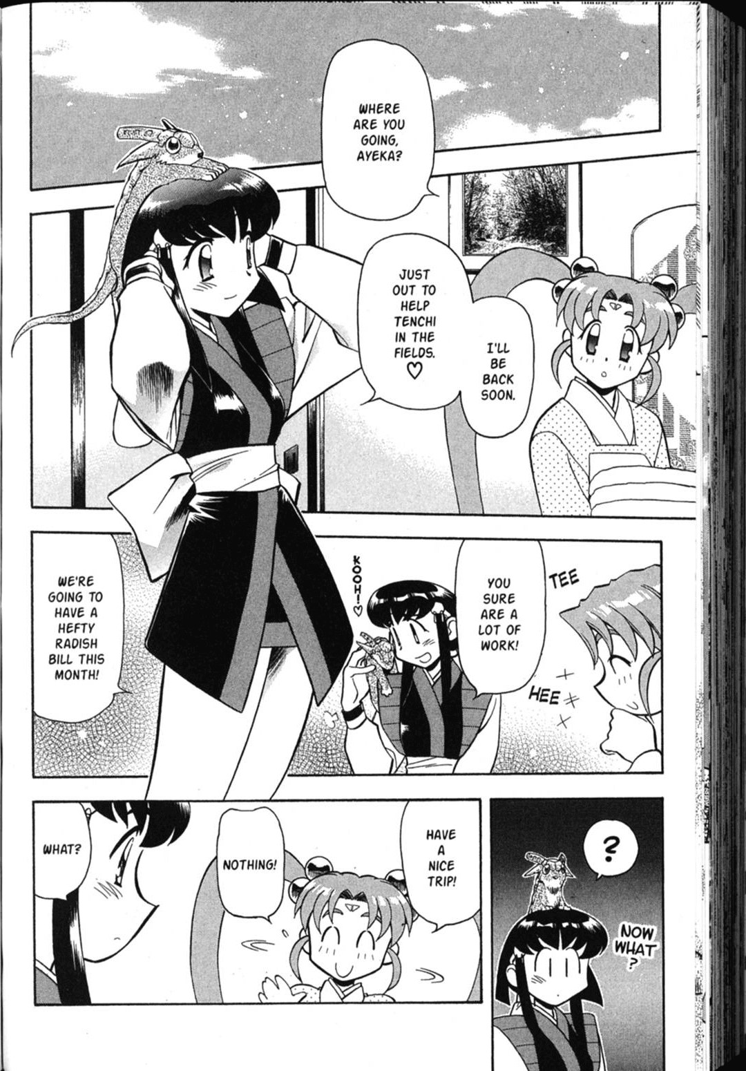 Shin Tenchi Muyo Chapter 6.2 page 5 - Vol.6 Chapter 2: Suspicion