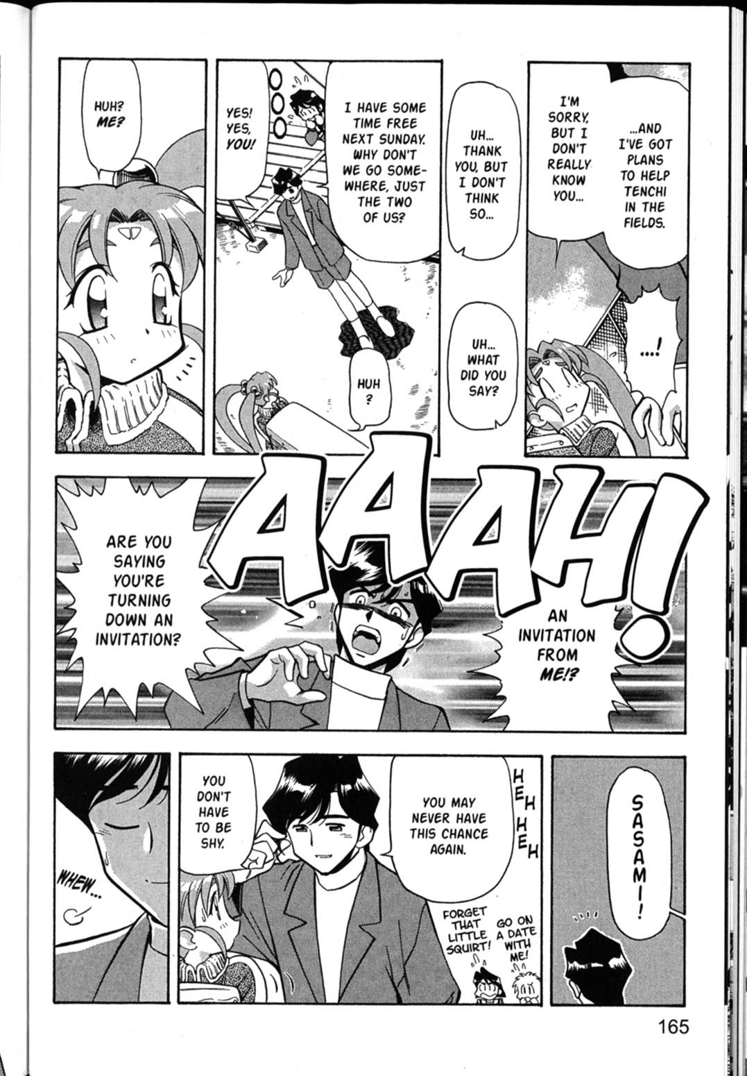 Shin Tenchi Muyo Chapter 6.5 page 15 - Vol.6 Chapter 5: Uproar