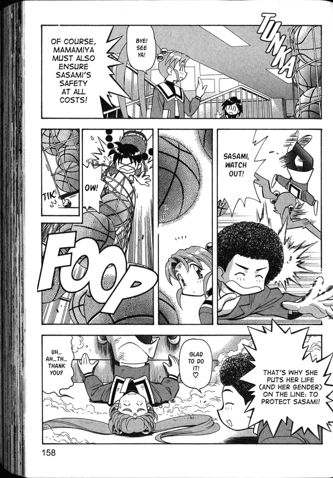 Shin Tenchi Muyo Chapter 6.5 page 8 - Vol.6 Chapter 5: Uproar