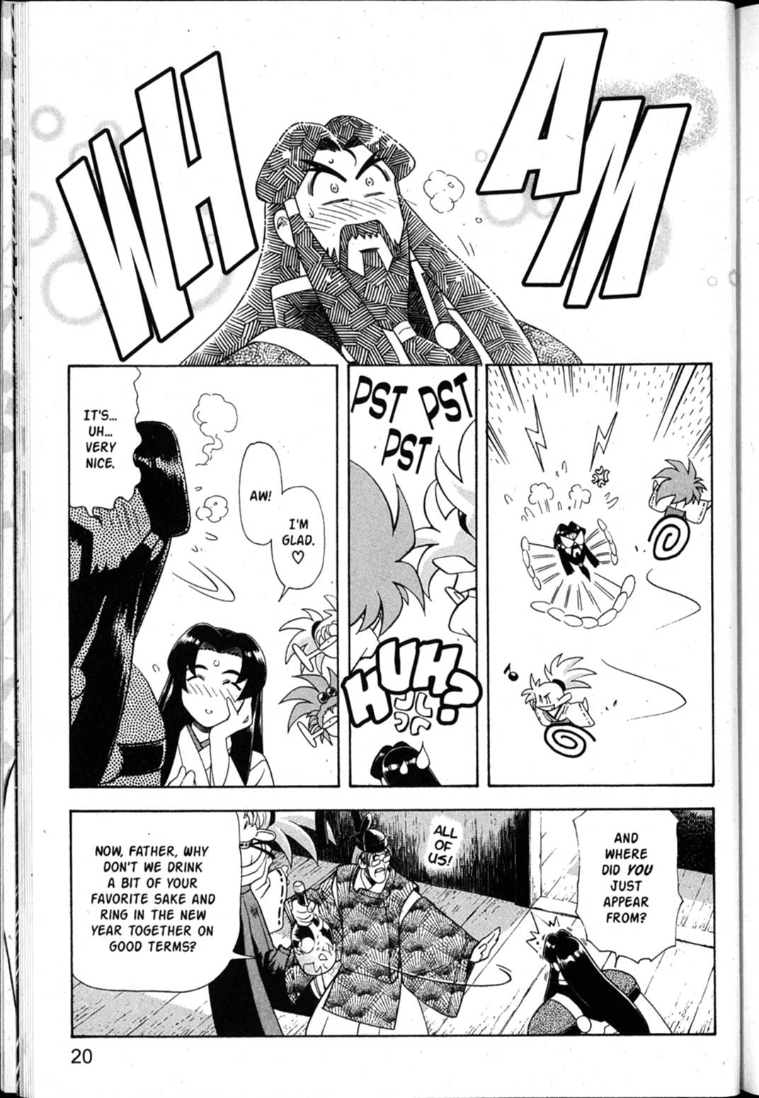 Shin Tenchi Muyo Chapter 7.1 page 21 - Vol.7 Chapter 1: Omen