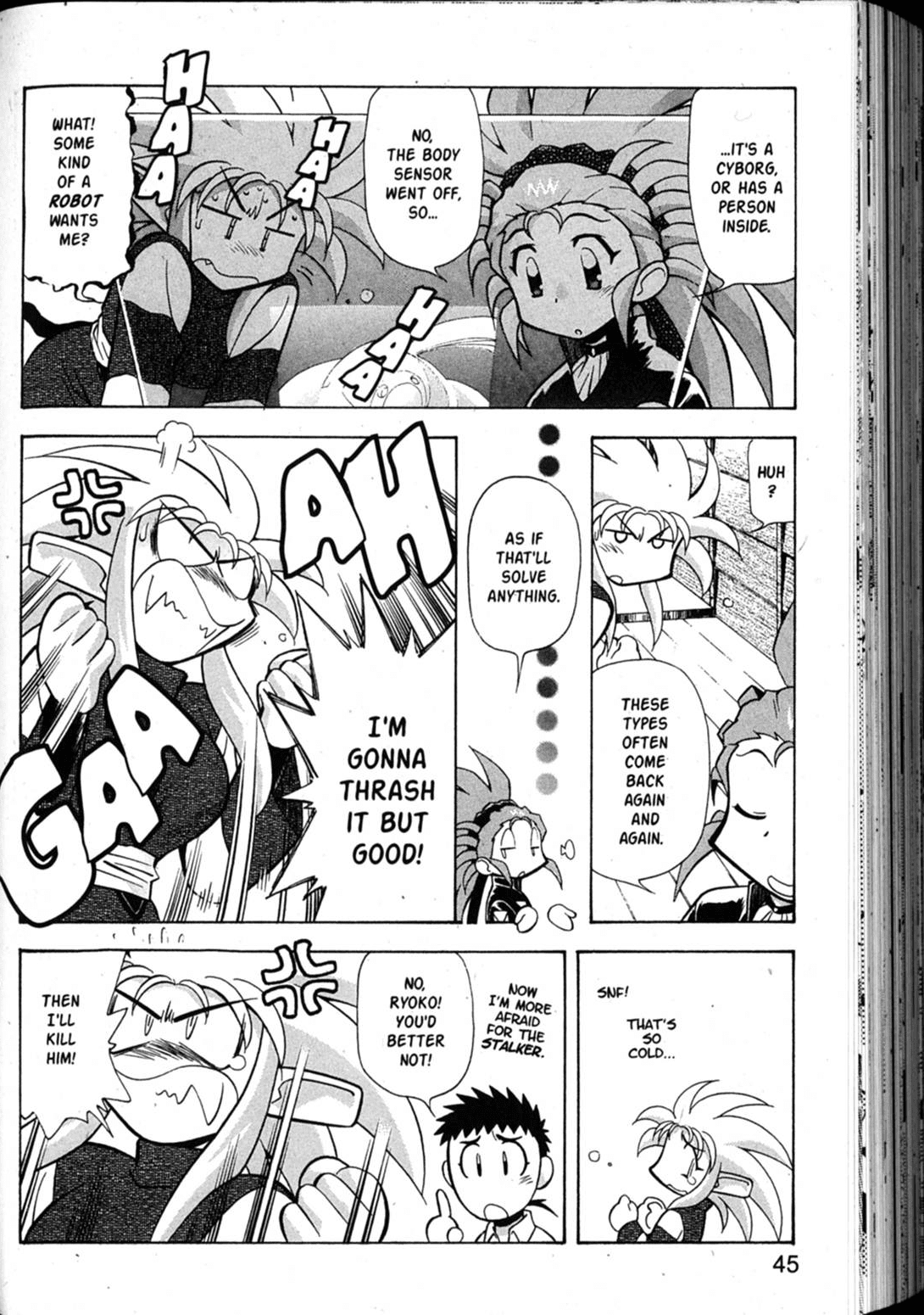 Shin Tenchi Muyo Chapter 7.2 page 13 - Vol.7 Chapter 2: Capture