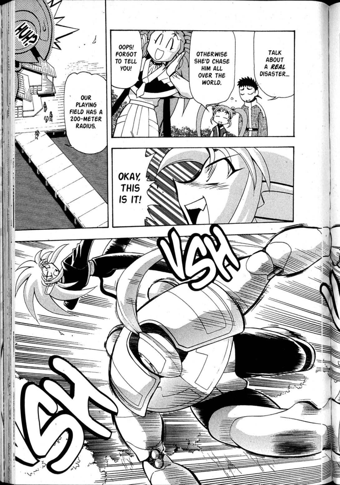 Shin Tenchi Muyo Chapter 7.2 page 21 - Vol.7 Chapter 2: Capture