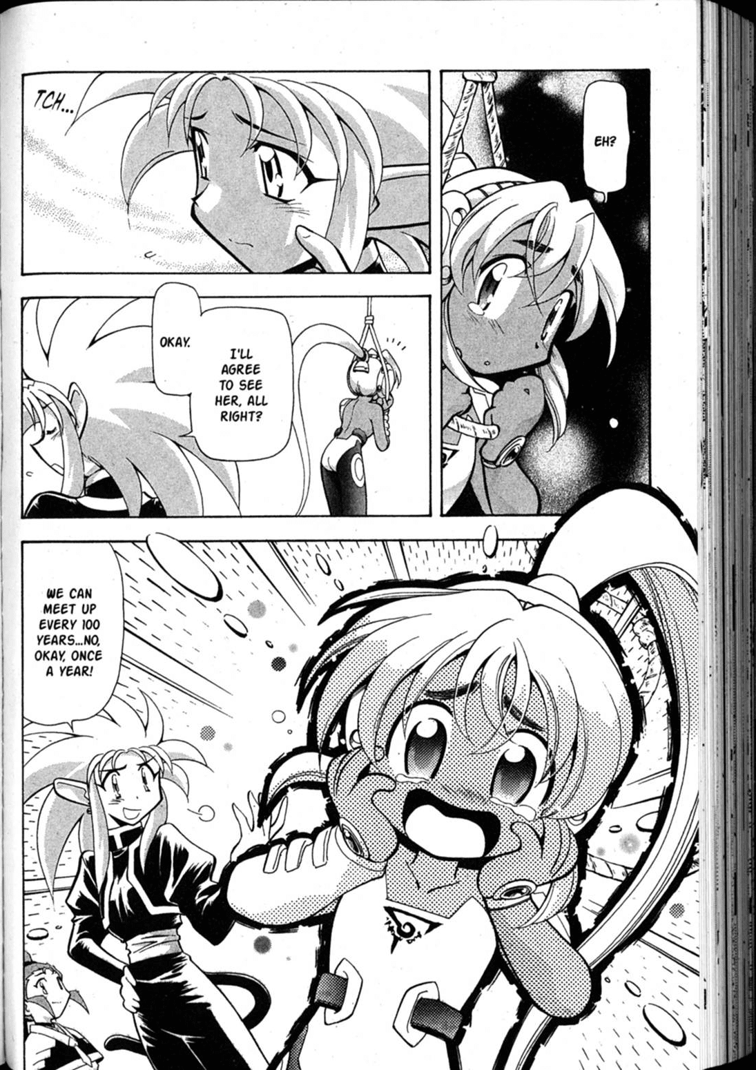 Shin Tenchi Muyo Chapter 7.2 page 28 - Vol.7 Chapter 2: Capture