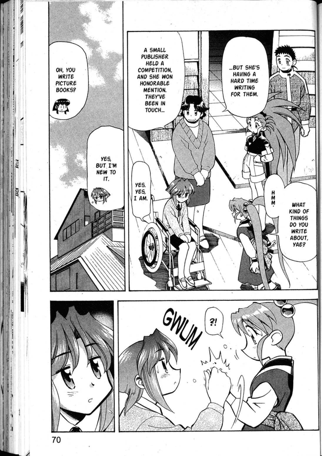 Shin Tenchi Muyo Chapter 7.3 page 10 - Vol.7 Chapter 3: Shackles