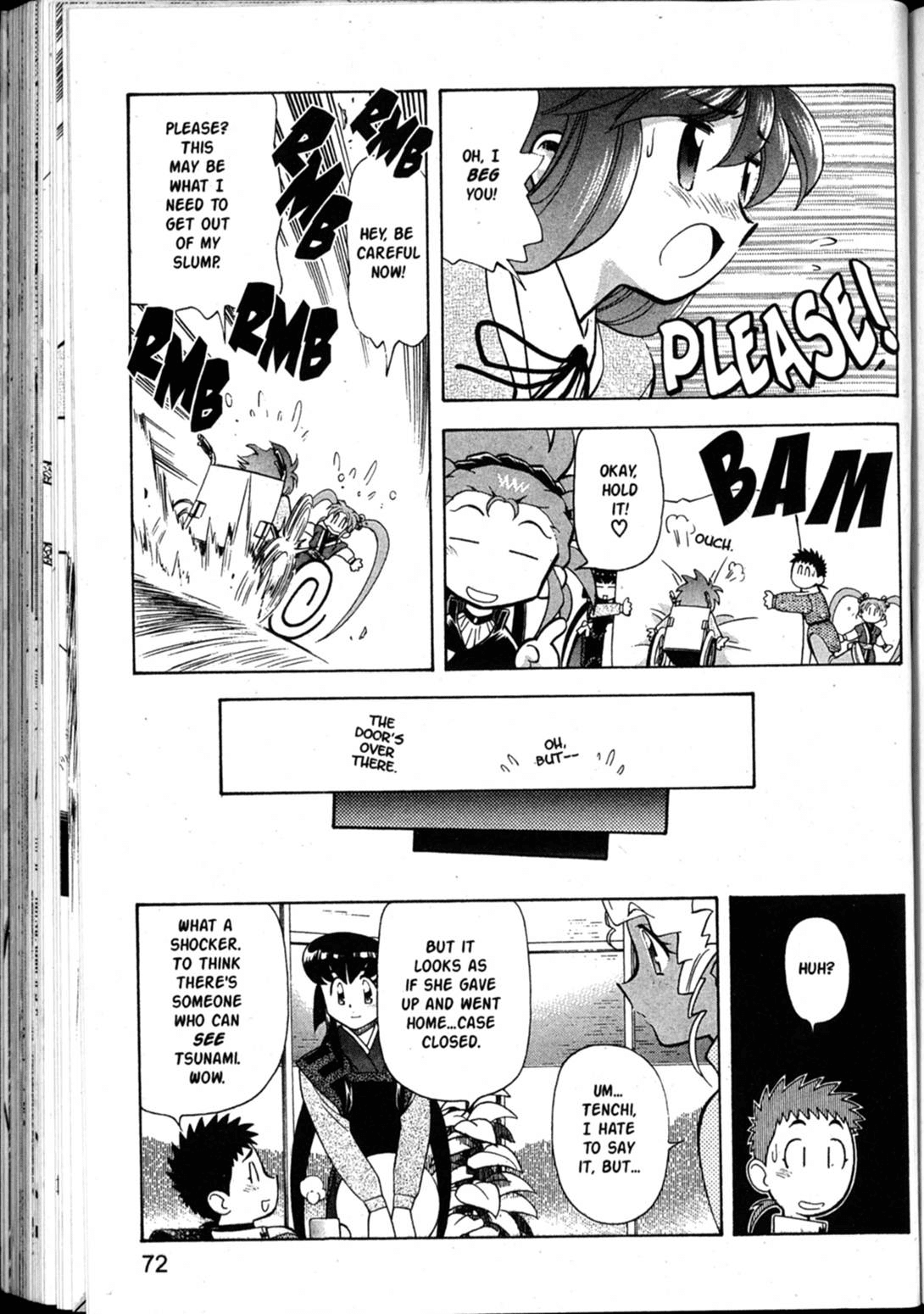 Shin Tenchi Muyo Chapter 7.3 page 12 - Vol.7 Chapter 3: Shackles