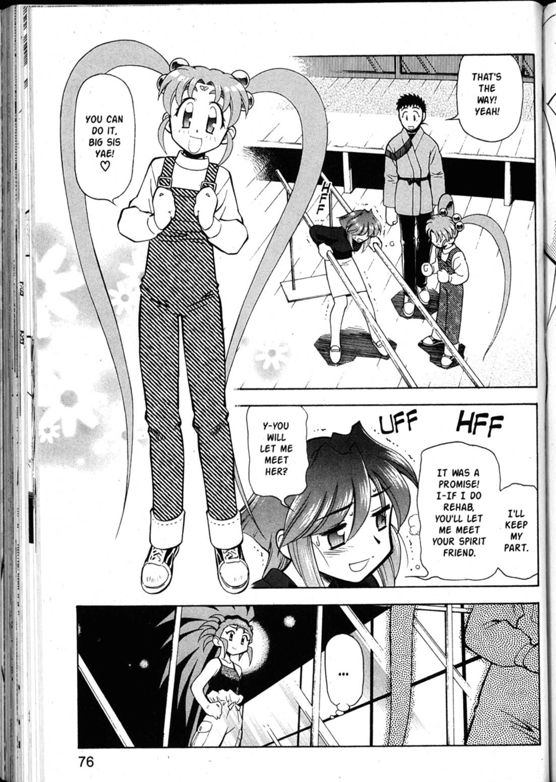 Shin Tenchi Muyo Chapter 7.3 page 16 - Vol.7 Chapter 3: Shackles