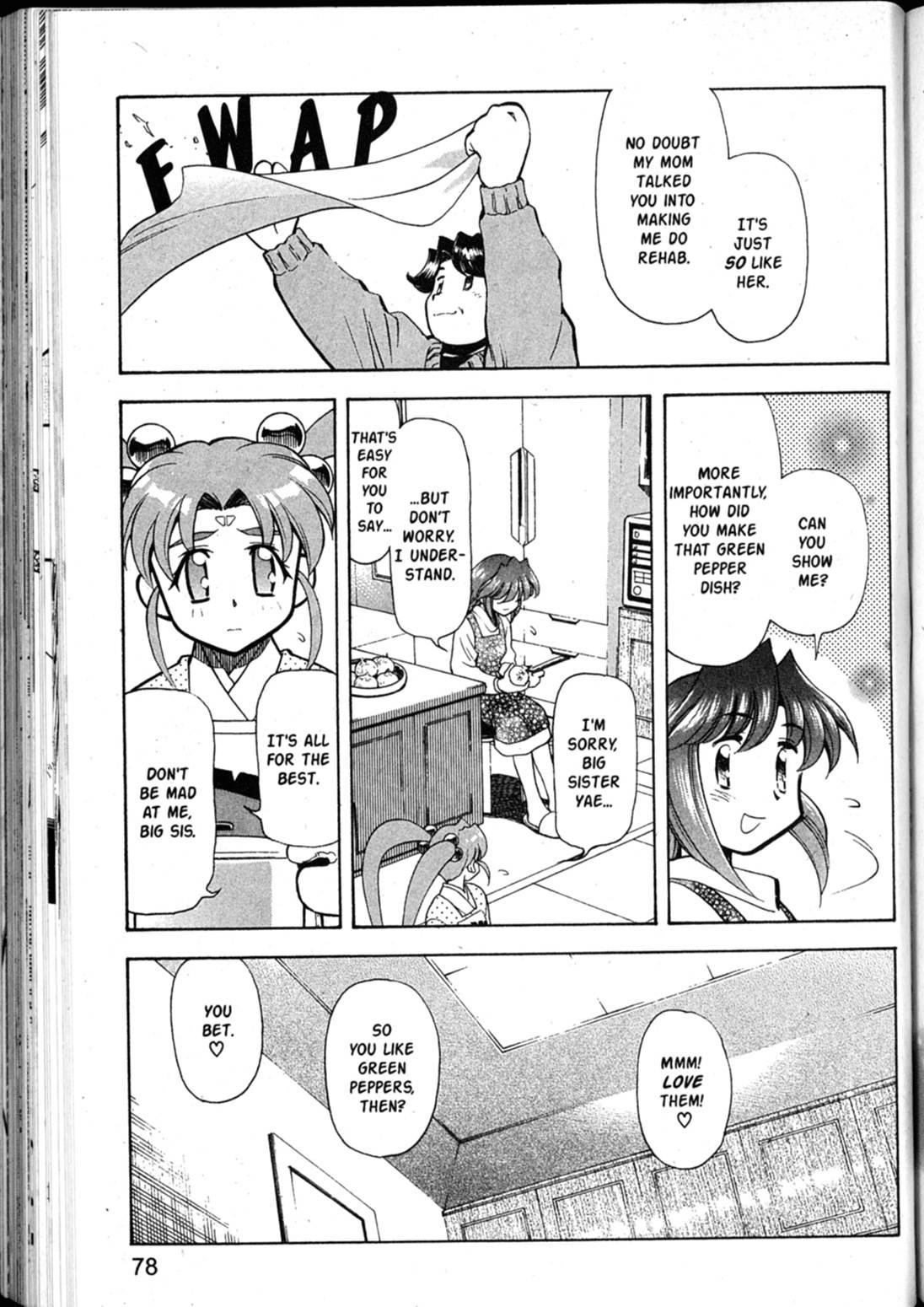 Shin Tenchi Muyo Chapter 7.3 page 18 - Vol.7 Chapter 3: Shackles