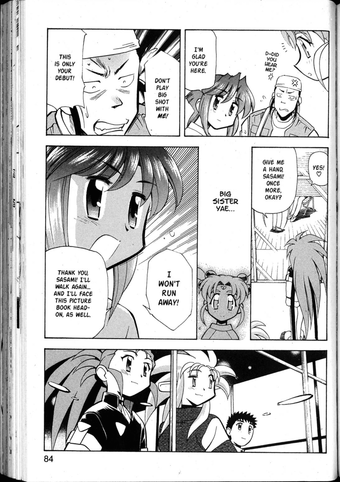 Shin Tenchi Muyo Chapter 7.3 page 24 - Vol.7 Chapter 3: Shackles