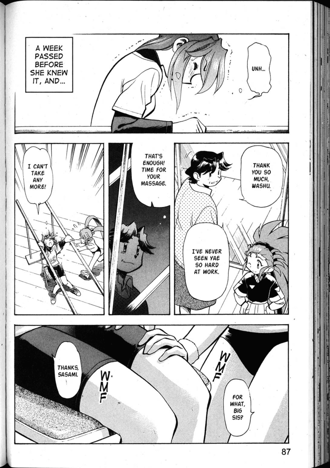 Shin Tenchi Muyo Chapter 7.3 page 27 - Vol.7 Chapter 3: Shackles