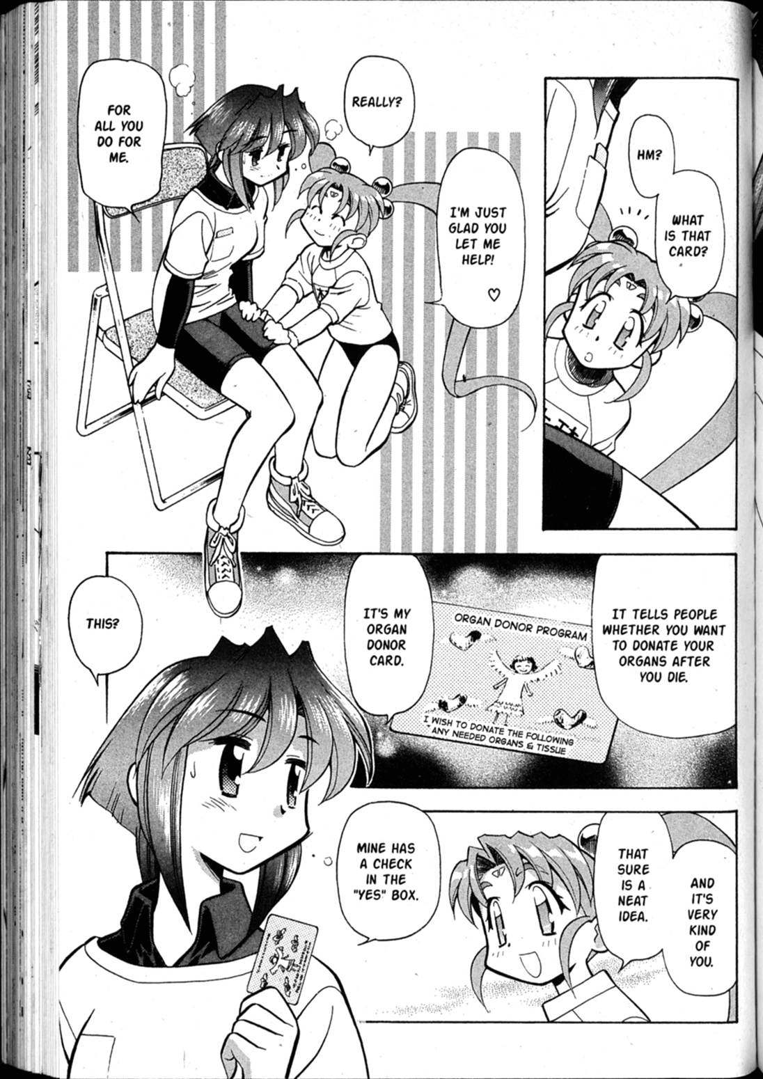 Shin Tenchi Muyo Chapter 7.3 page 28 - Vol.7 Chapter 3: Shackles