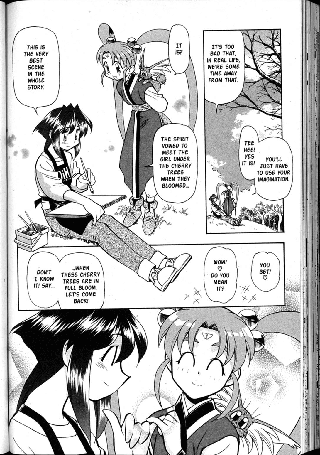 Shin Tenchi Muyo Chapter 7.4 page 11 - Vol.7 Chapter 4: Empathy