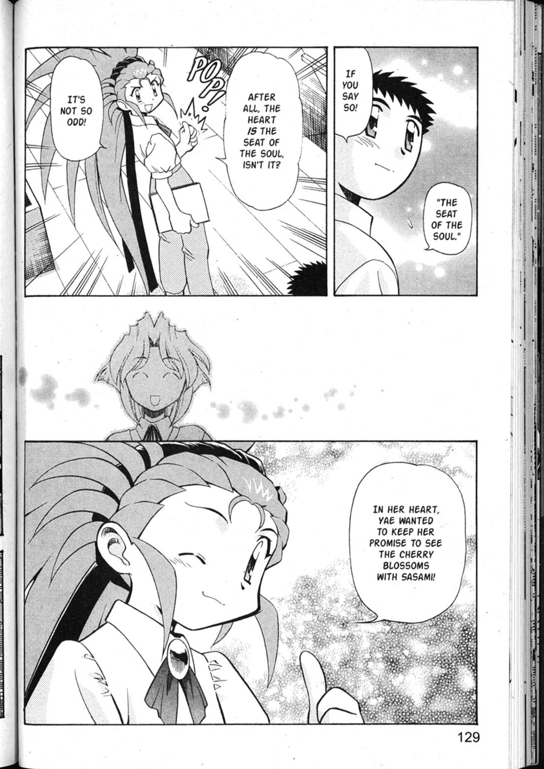 Shin Tenchi Muyo Chapter 7.4 page 36 - Vol.7 Chapter 4: Empathy