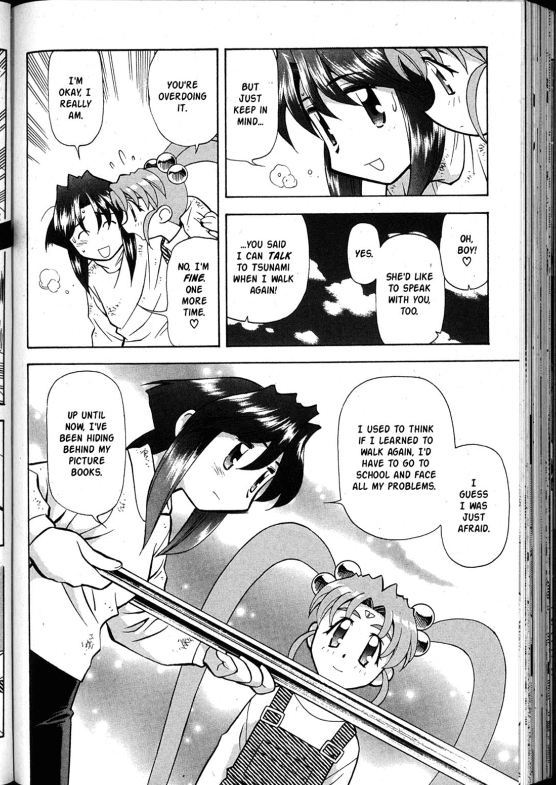 Shin Tenchi Muyo Chapter 7.4 page 9 - Vol.7 Chapter 4: Empathy