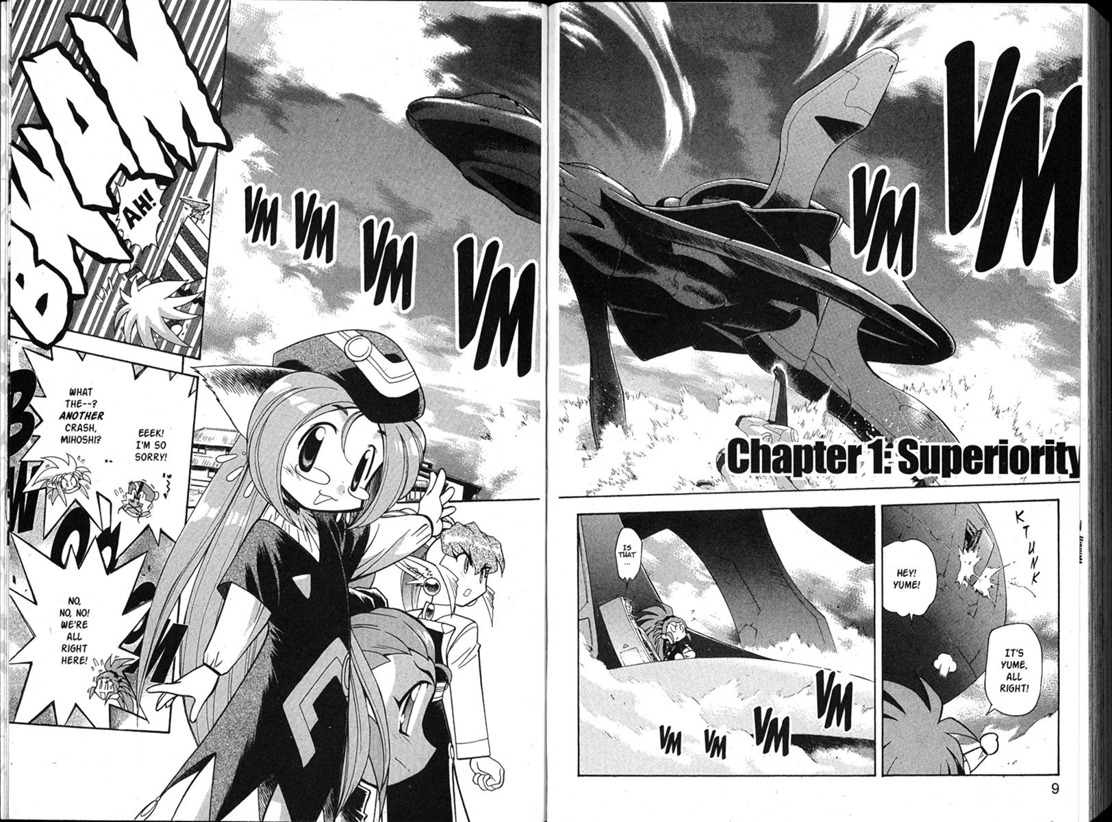 Shin Tenchi Muyo Chapter 8.1 page 12 - Vol.8 Chapter 1: Superiority