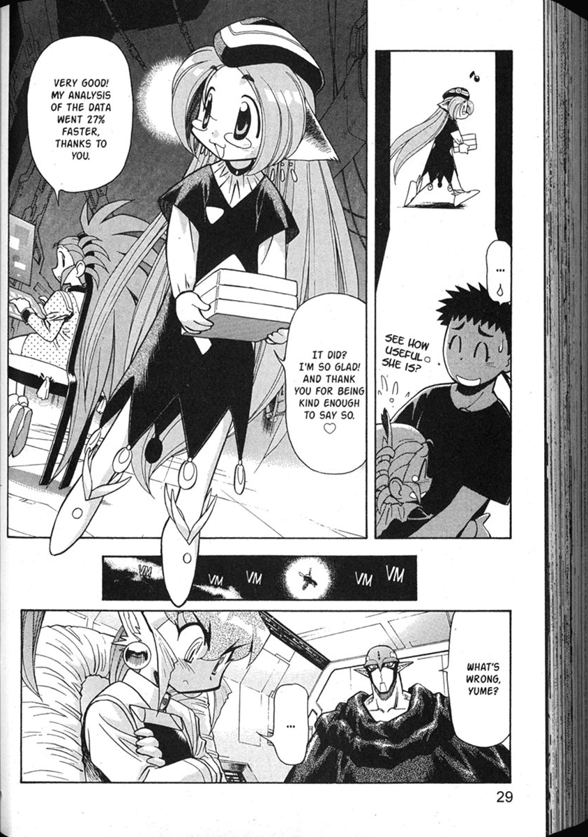 Shin Tenchi Muyo Chapter 8.1 page 34 - Vol.8 Chapter 1: Superiority