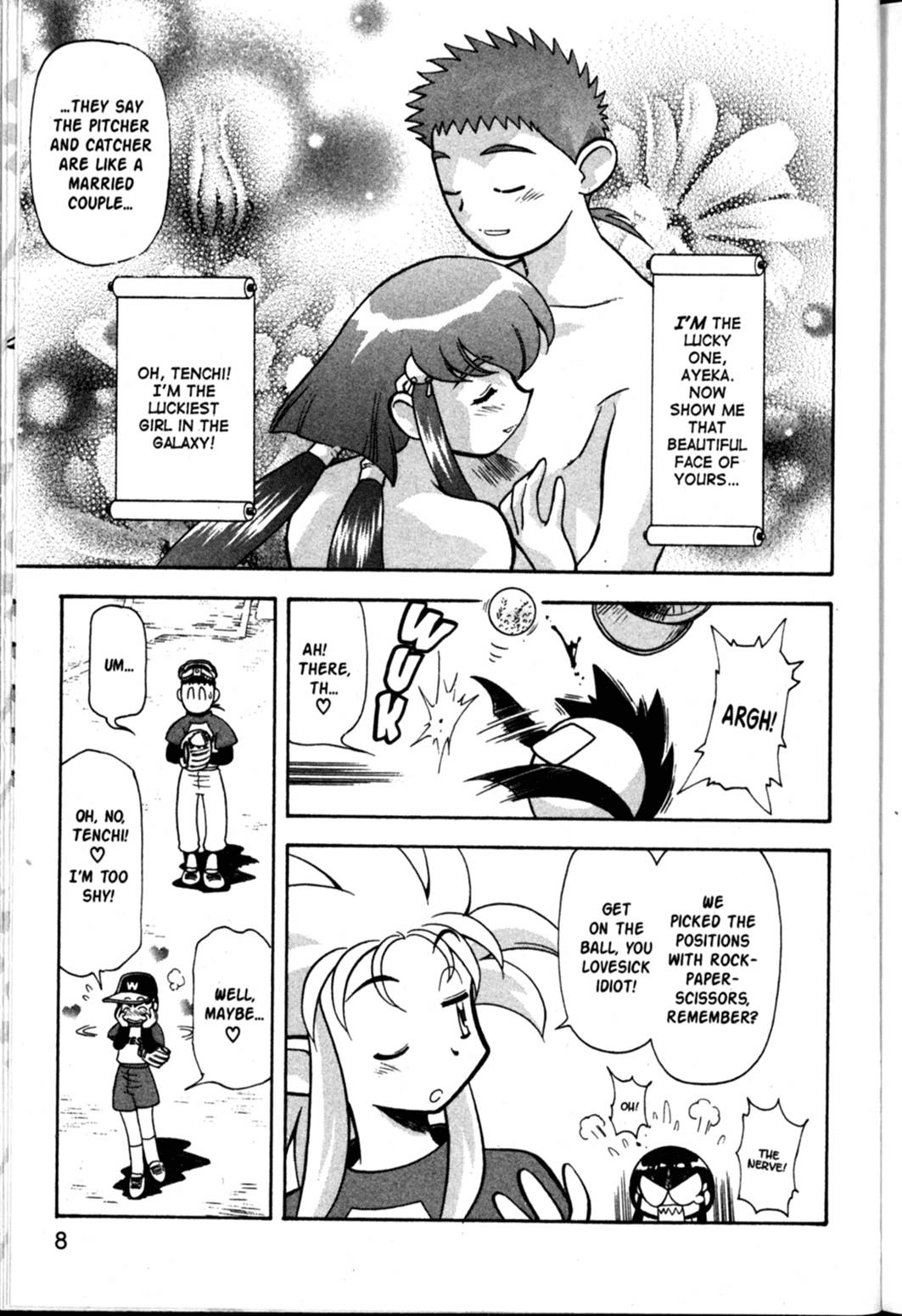 Shin Tenchi Muyo Chapter 9.1 page 8 - Vol.9 Chapter 1: The Search