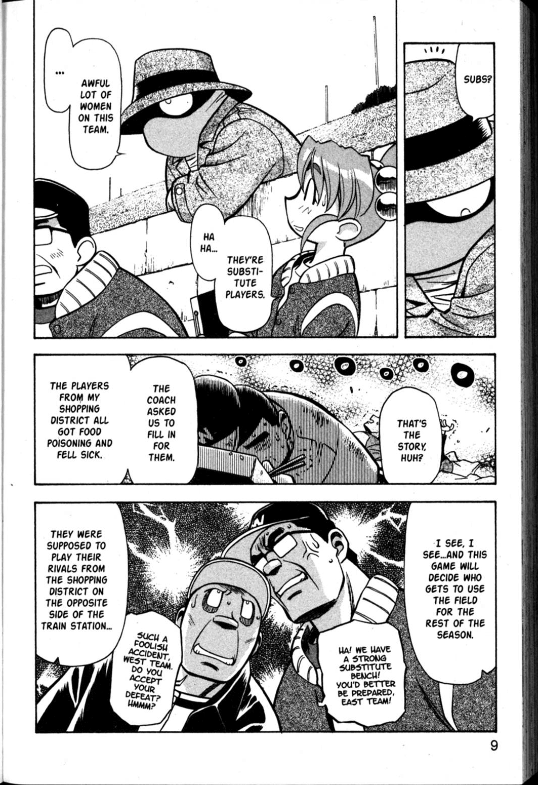 Shin Tenchi Muyo Chapter 9.1 page 9 - Vol.9 Chapter 1: The Search