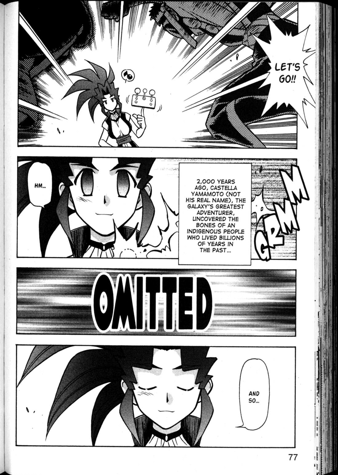 Shin Tenchi Muyo Chapter 9.3 page 17 - Vol.9 Chapter 3: Cause and Effect