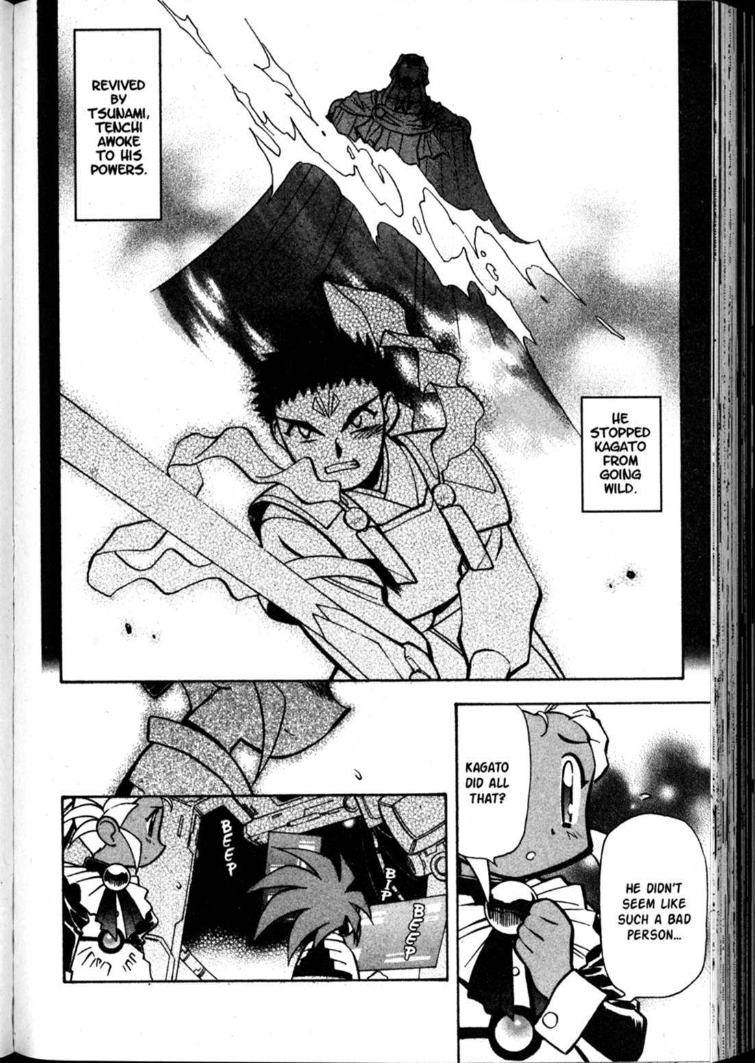 Shin Tenchi Muyo Chapter 9.4 page 10 - Vol.9 Chapter 4: Self-Sacrifice